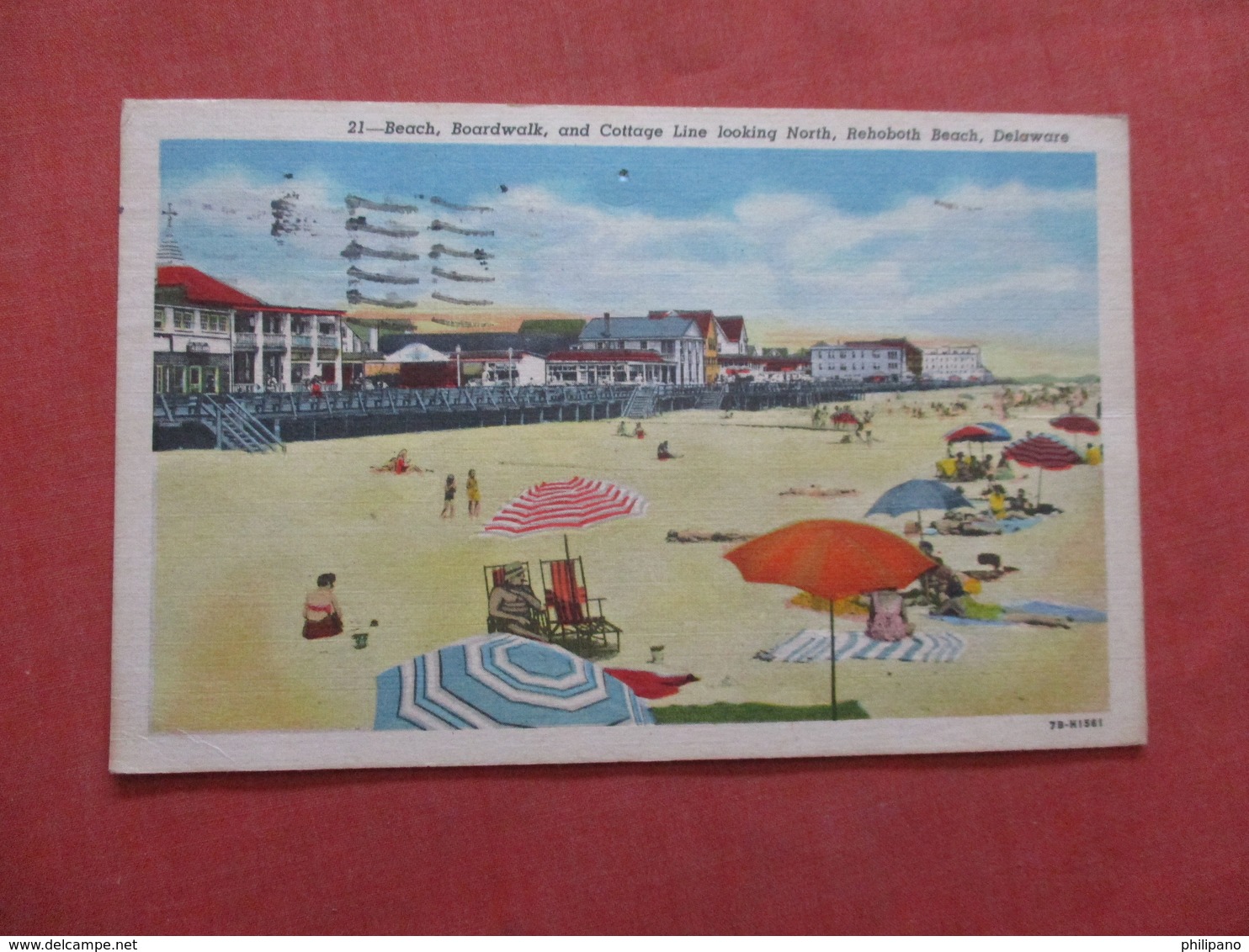 Beach & Boardwalk   Rehoboth Beach  Delaware >     Ref  3856 - Sonstige & Ohne Zuordnung