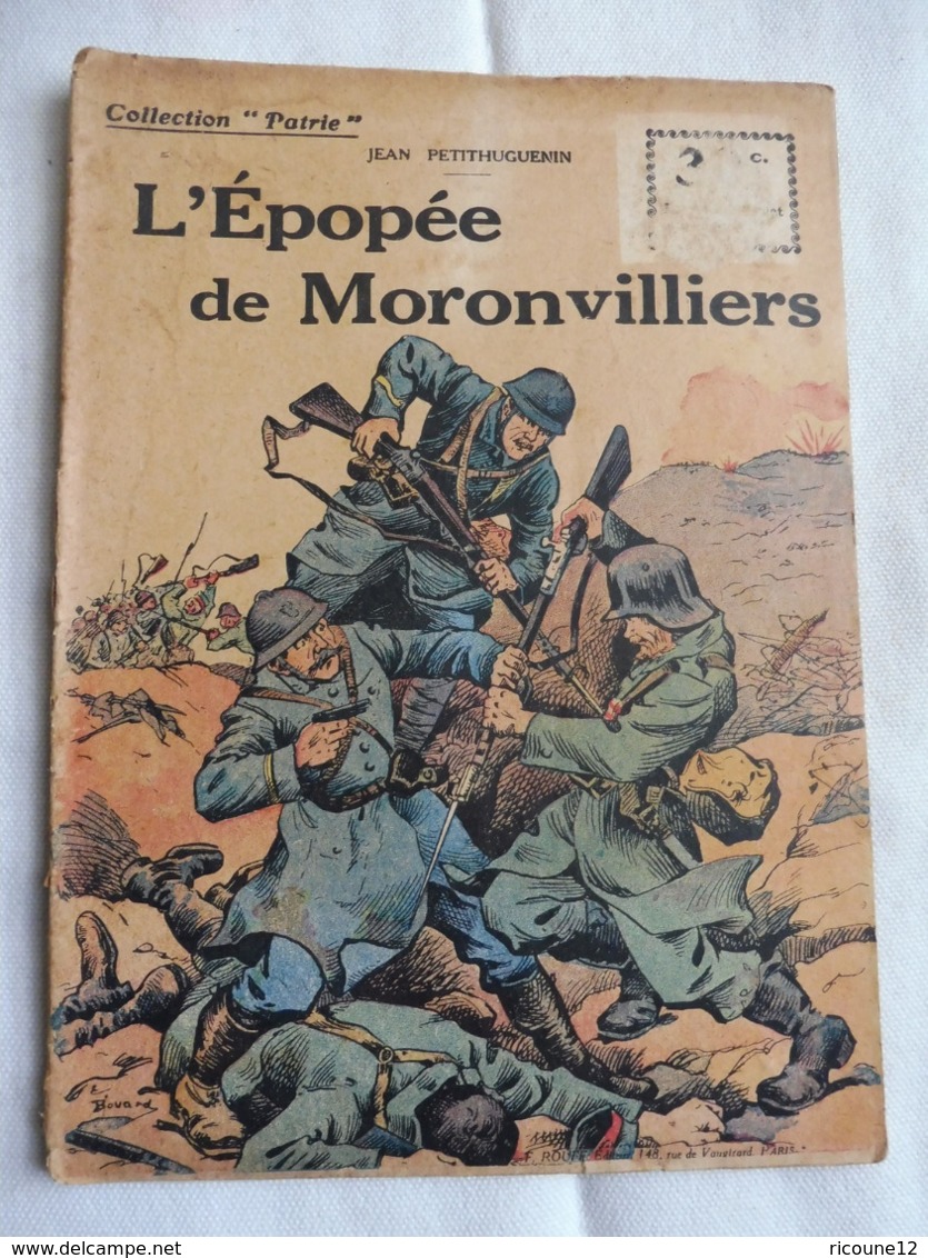 Collection Patrie - Nmr 71 - L'épopée De Moronvilliers -Edition Rouff - 1914-18