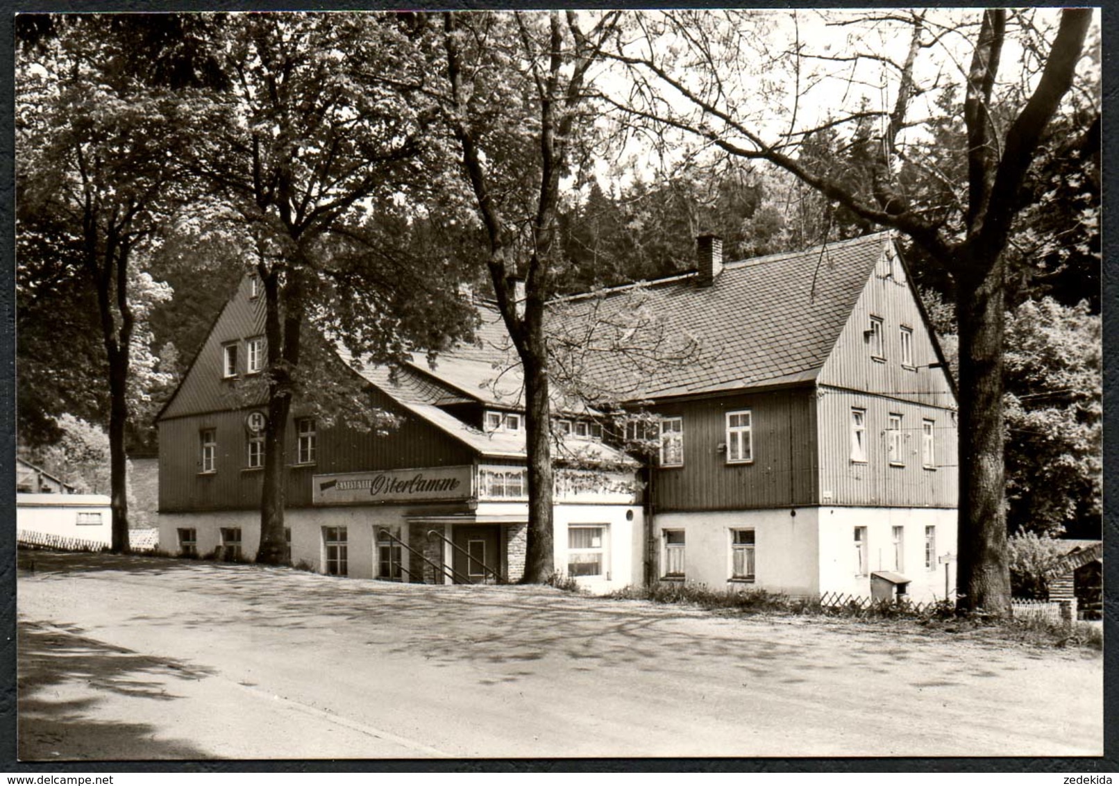 D3171 - TOP Waschleithe Gaststätte Osterlamm - Bild Und Heimat Reichenbach - Schwarzenberg (Erzgeb.)