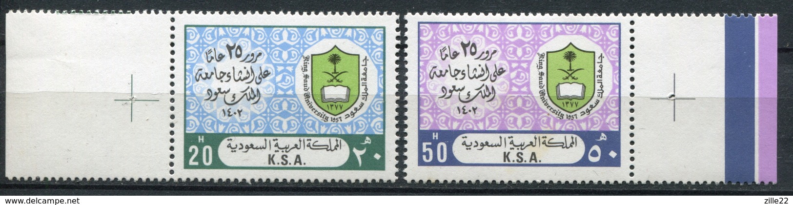 K.S.A. Saudi Arabien Mi# 715-6 Postfrisch MNH - Education - Saudi-Arabien