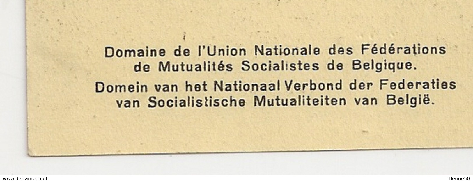 TRIBOMONT (Herve; Verviers; Pépinster)Domaine De L'Union Nationale Des Fédérations De Mutualités Socialistes De Belgique - Herve