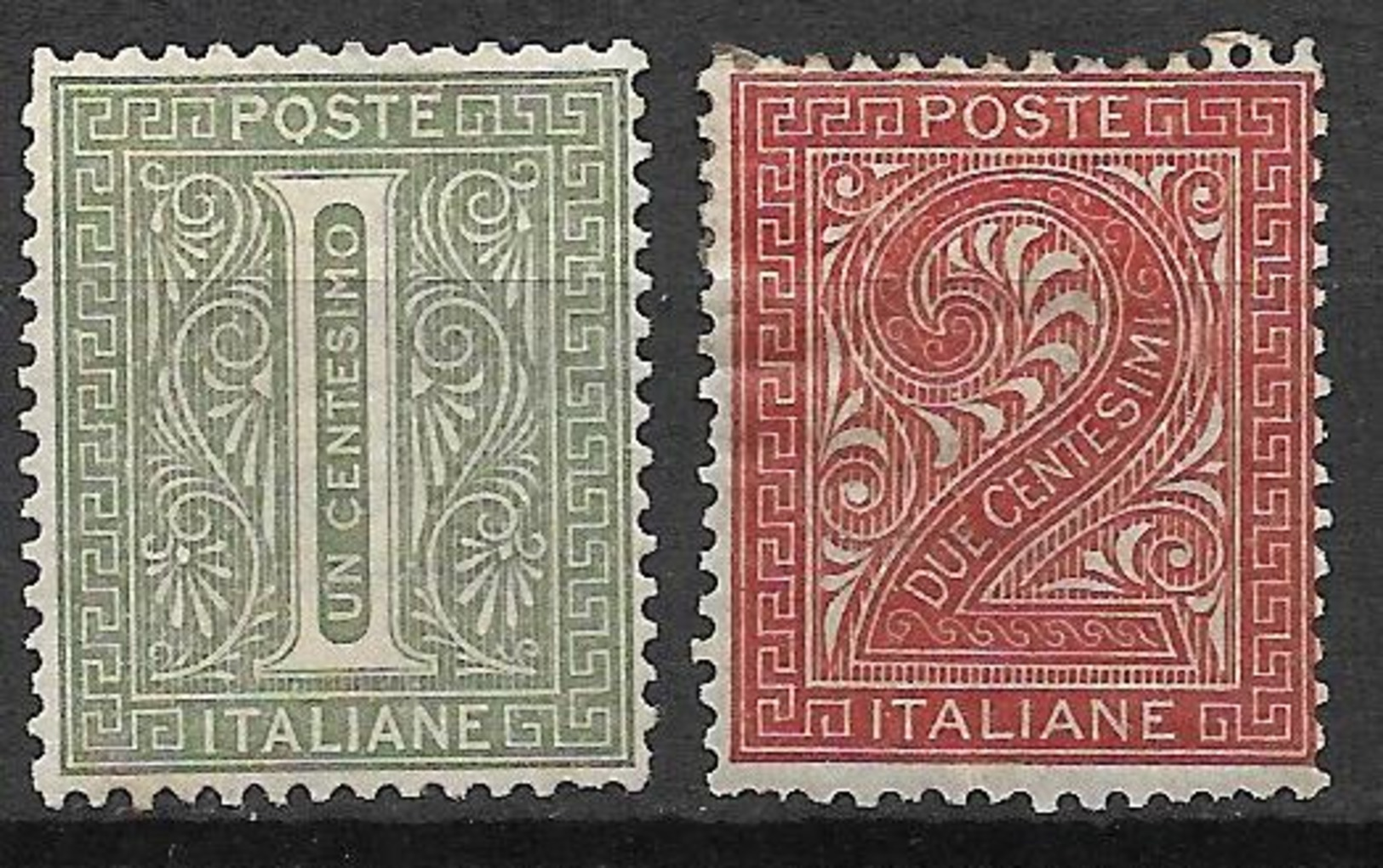 Italy 1863-1865 Mi. Nr.23/24 - Ungebraucht