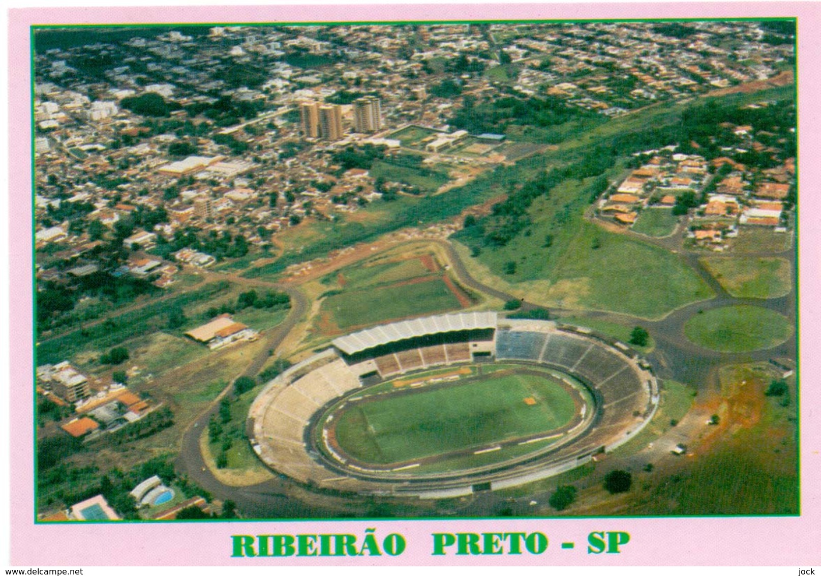 Postcard Stadium Ribeirao Preto Brasile Stadion Stadio - Estadio - Stade - Sports - Football  Soccer - Calcio