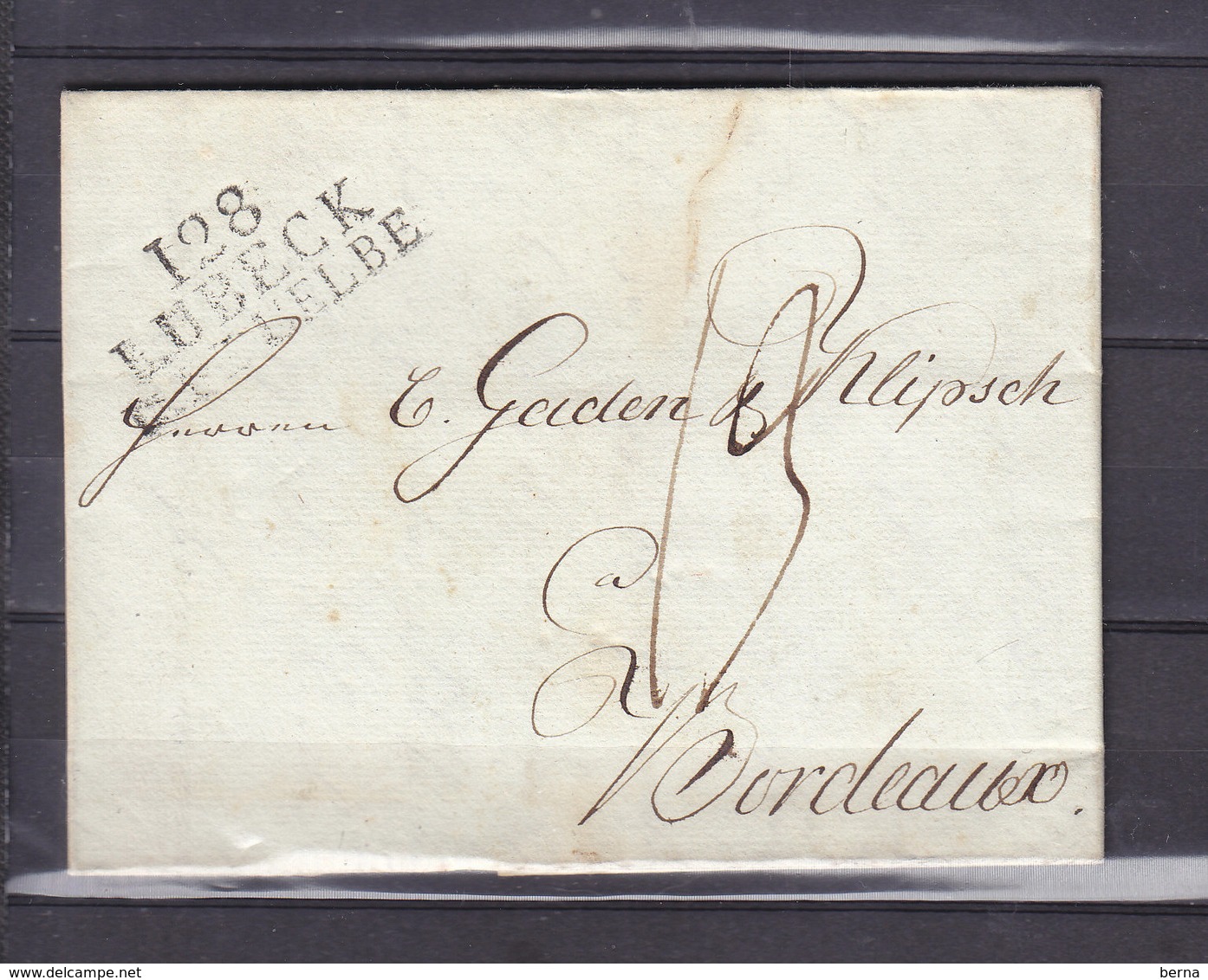 10/11/1811 DEPARTEMENTS CONQUIS 128 LUBECK B DE L'ELBE - 1792-1815: Départements Conquis
