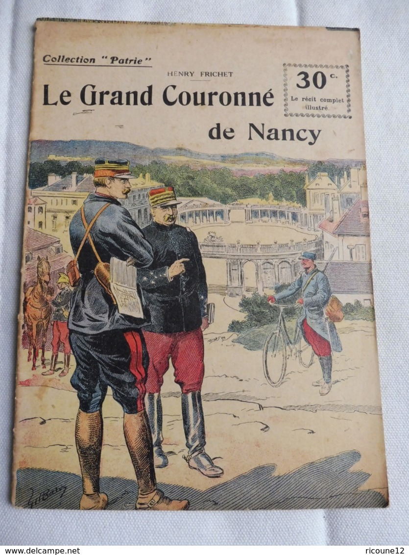 Collection Patrie - Nmr 20 - Le Grand Couronné De Nancy -Edition Rouff - 1914-18