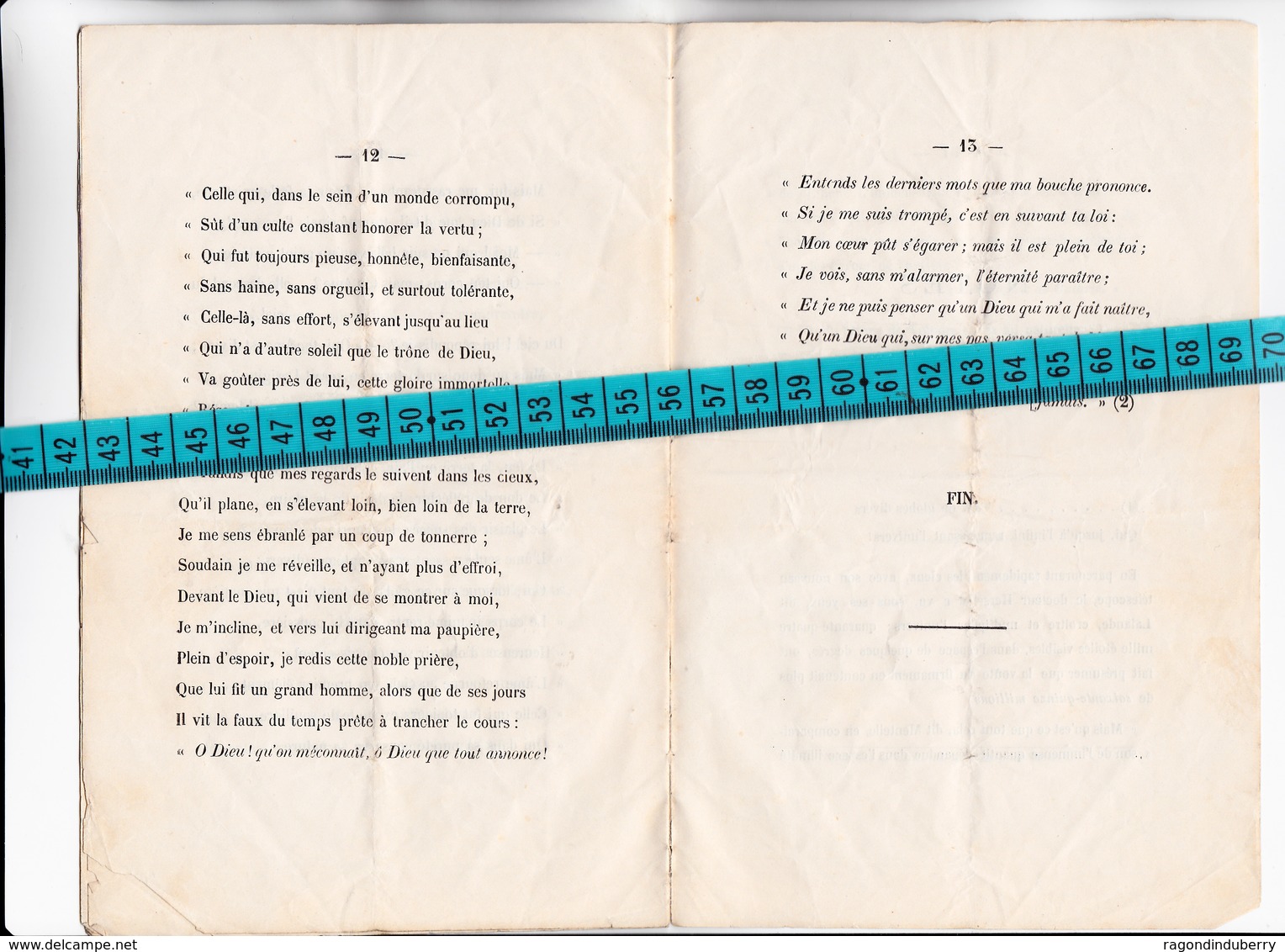 27 - GISORS et 95 - PONTOISE - FRANC-MACONNERIE - DIEU et l' AVENIR Etude poétique Brochure 15 p voir description