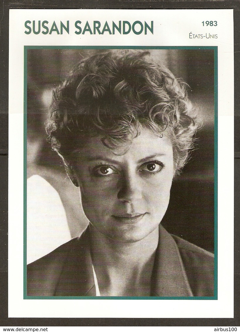 PORTRAIT DE STAR 1983 ÉTATS UNIS USA - ACTRICE SUSAN SARANDON - UNITED STATES USA ACTRESS CINEMA FILM PHOTO - Fotos