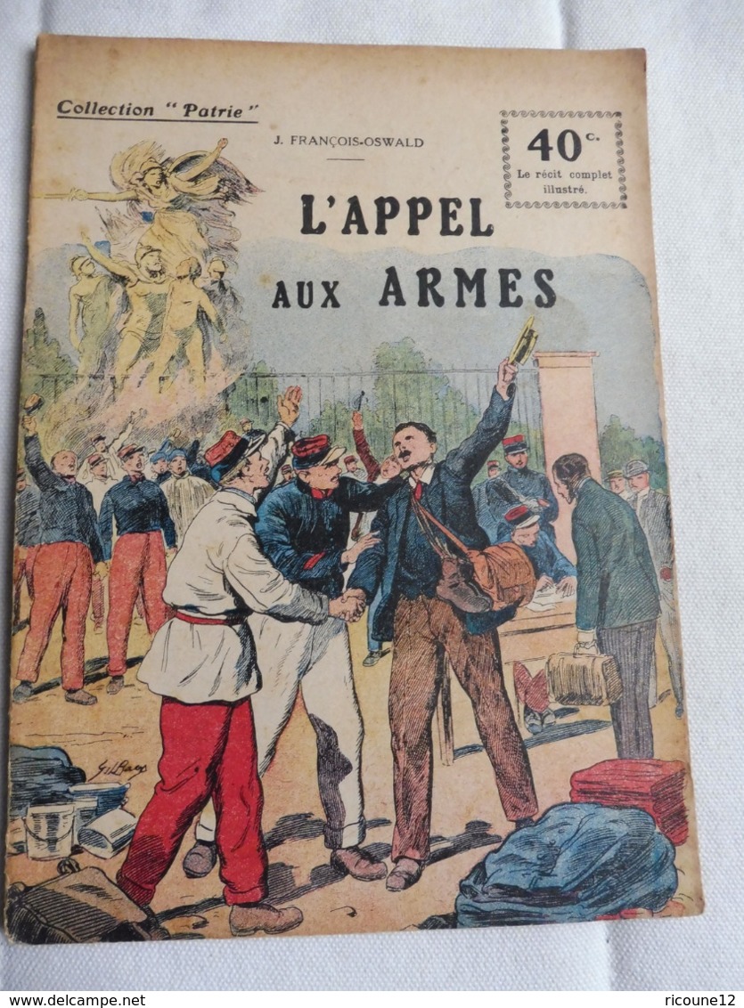 Collection Patrie - Nmr 42 - L'appel Aux Armes -Edition Rouff - 1914-18