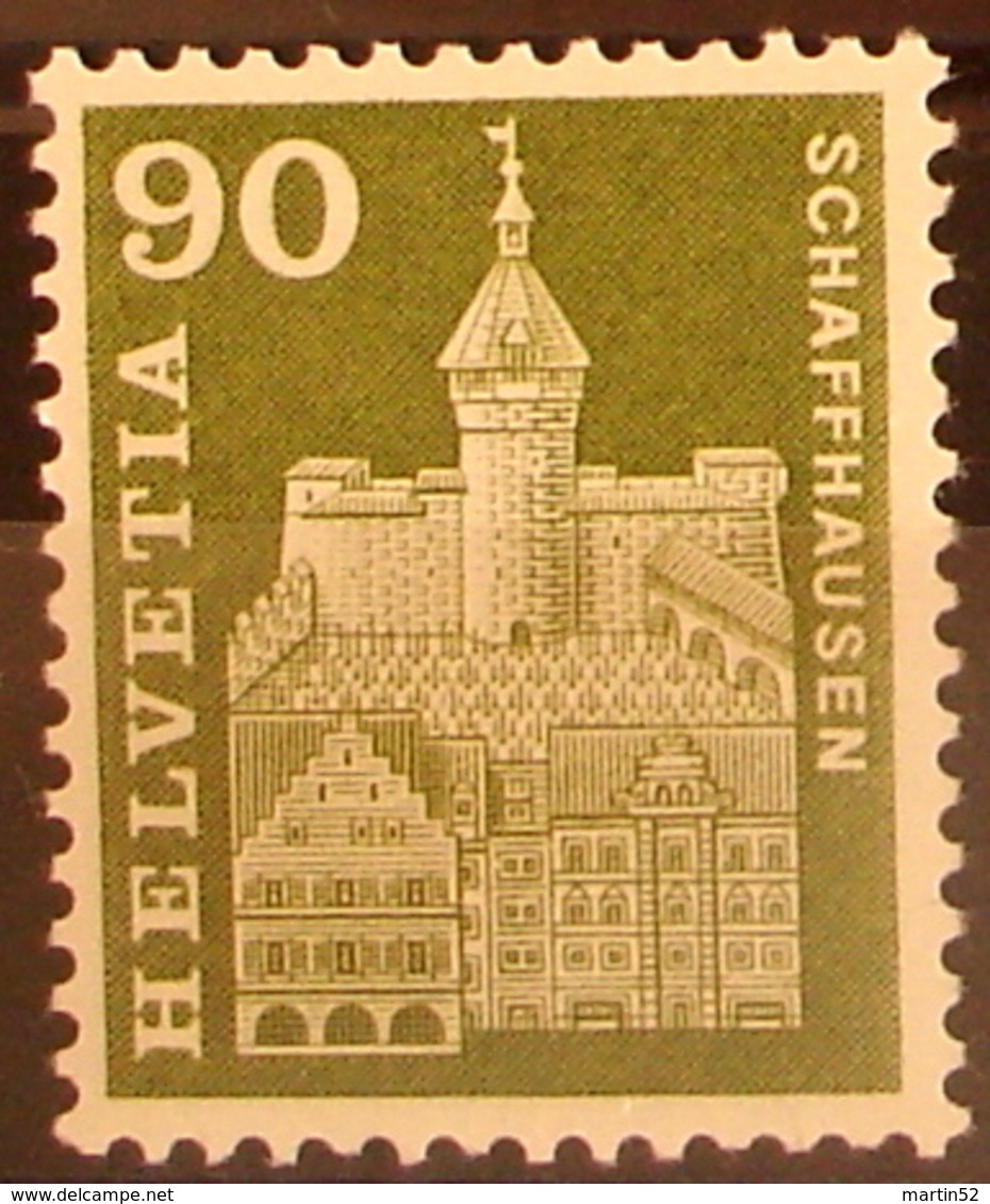 Schweiz Suisse 1964/67: ROLLENMARKE MIT NUMMER "L6800" Zu 368 RM.01 Mi 705xR ** Postfrisch MNH (Zu CHF 25.00) - Franqueo