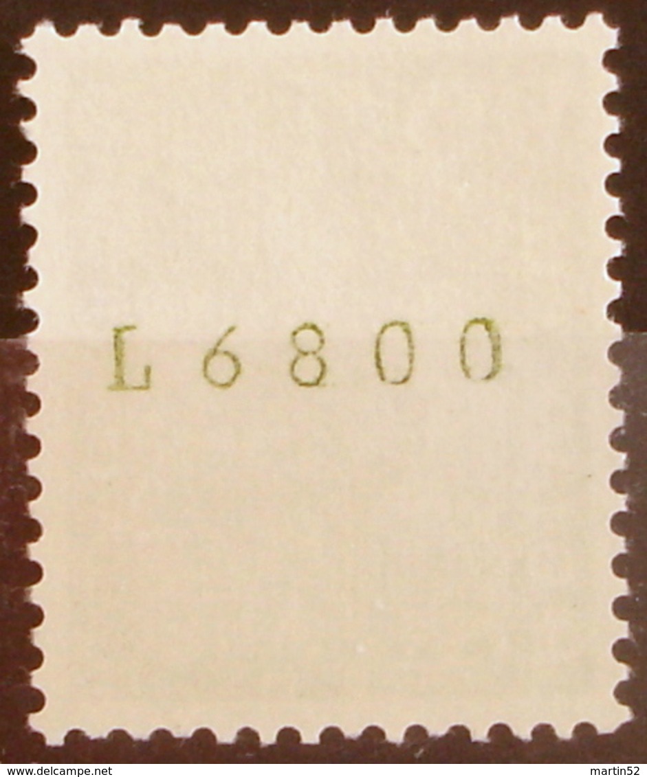 Schweiz Suisse 1964/67: ROLLENMARKE MIT NUMMER "L6800" Zu 368 RM.01 Mi 705xR ** Postfrisch MNH (Zu CHF 25.00) - Coil Stamps