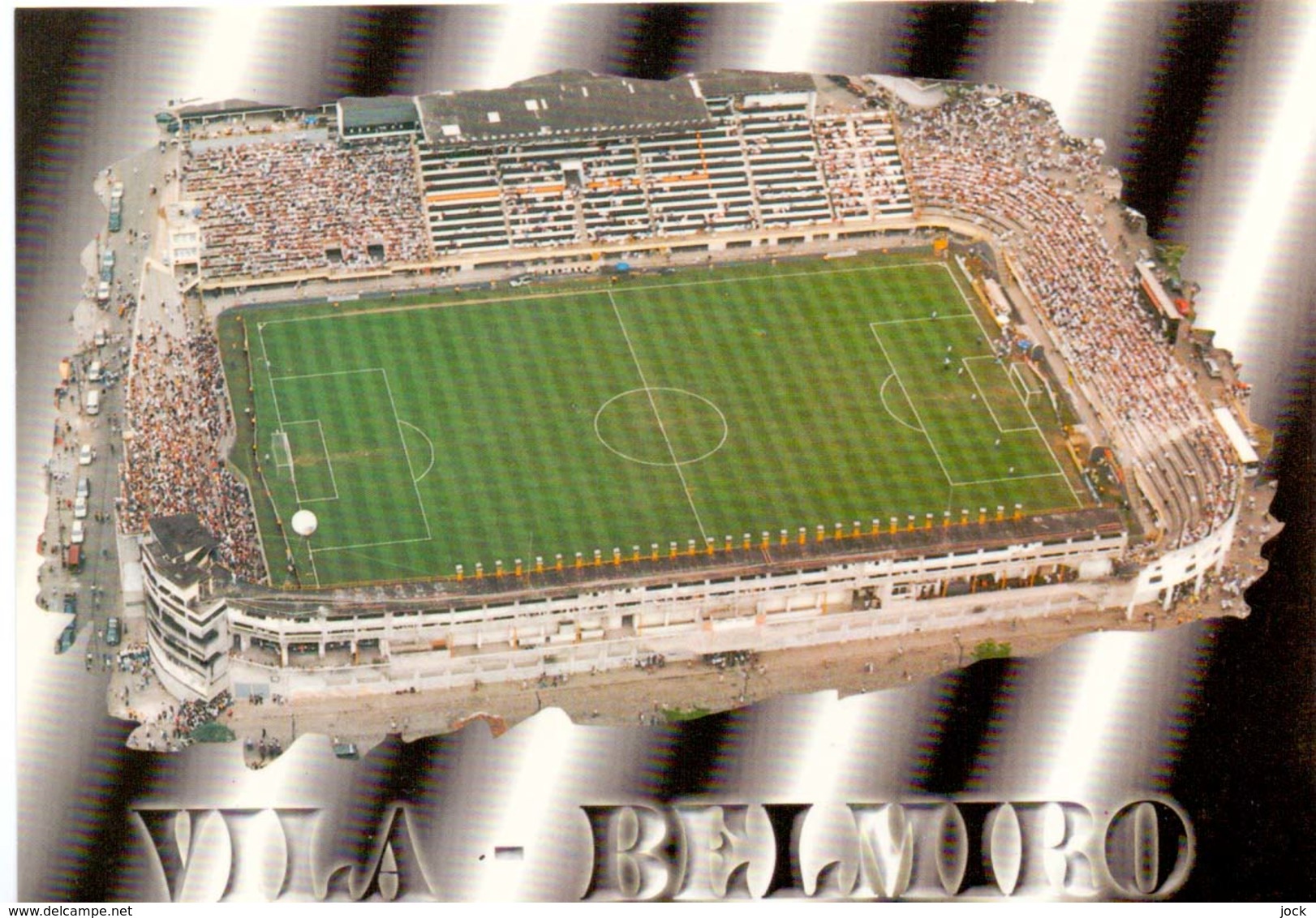 Postcard Stadium Santos Vila Belmiro Brasile Stadion Stadio - Estadio - Stade - Sports - Football  Soccer - Calcio