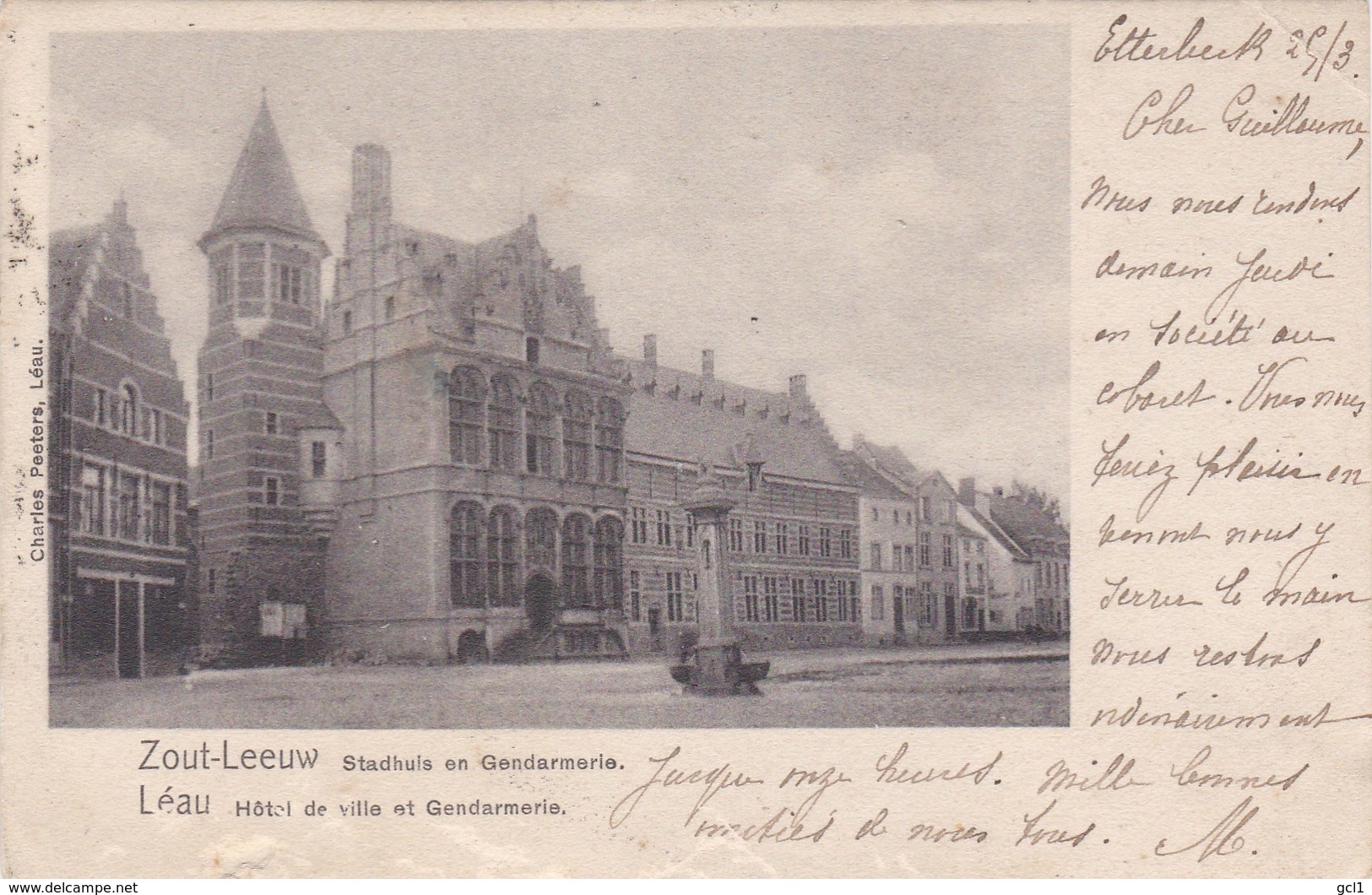 Zoutleeuw - Stadhuis En Gendarmerie - Zoutleeuw