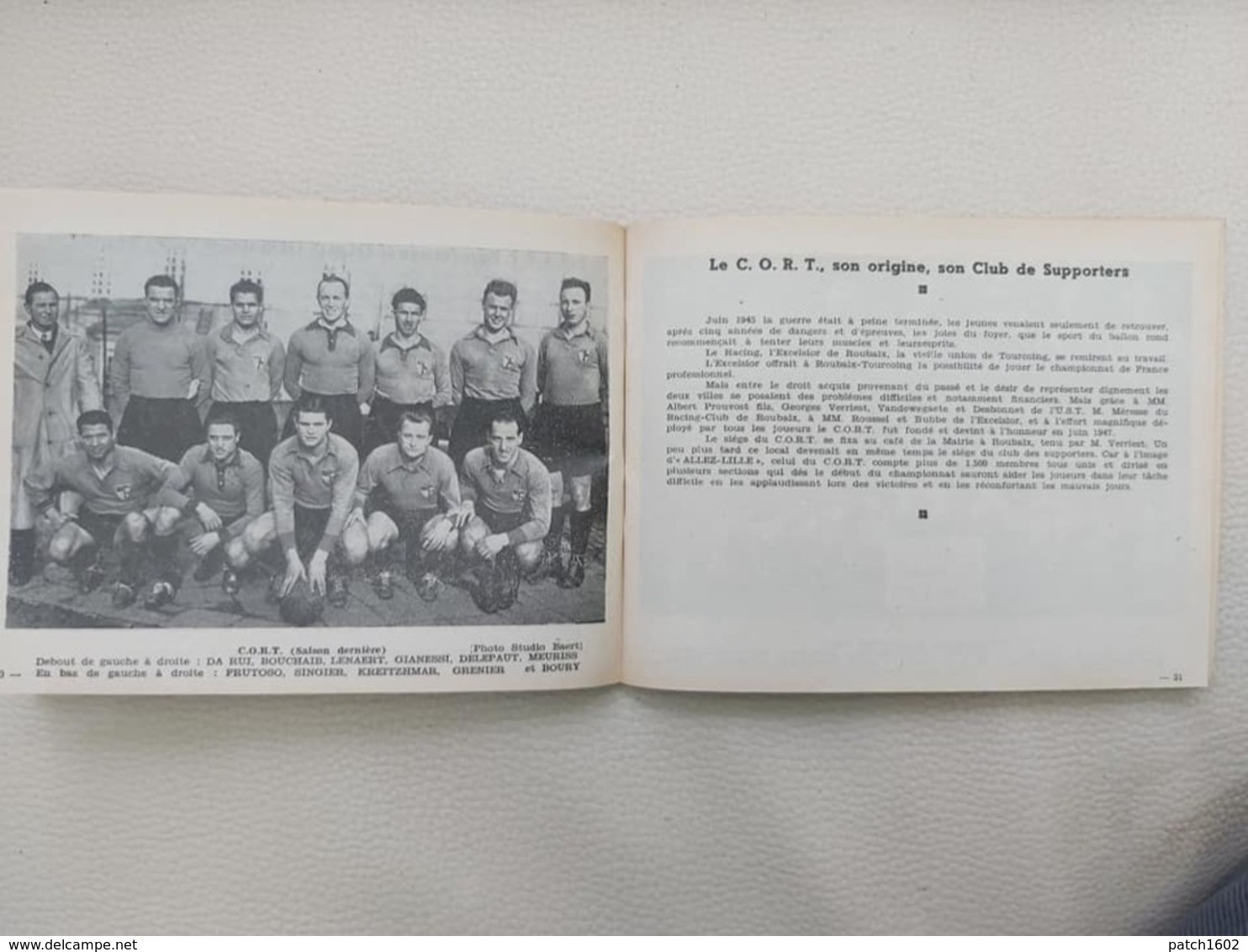 EQUIPE DE LILLE FOOTBALL NORDISTE SAISON 1950-1951 SUPERBE LIVRE