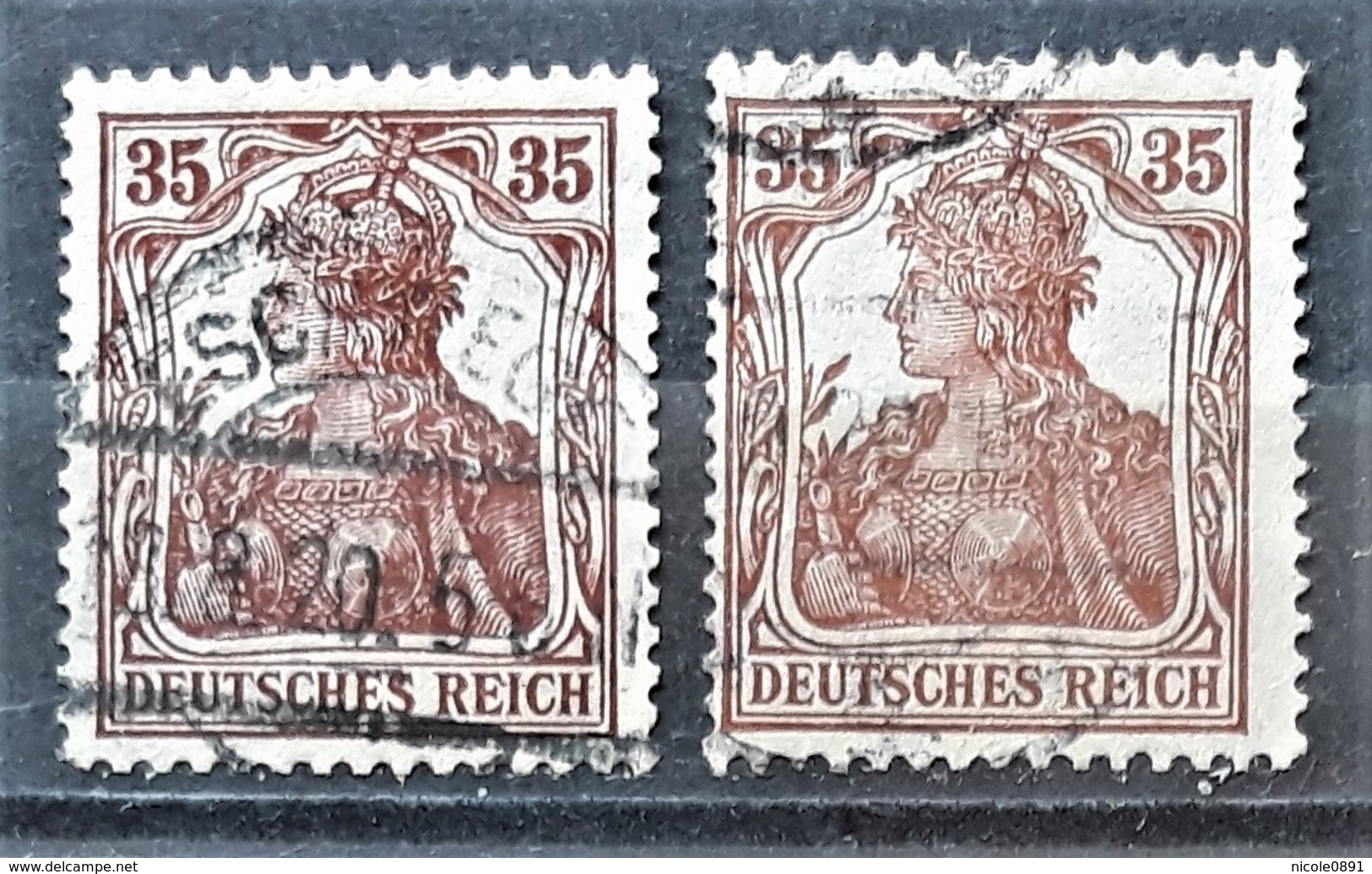 DR Mi. 103 B +c Gestempelt, Geprüft, Mi. 150,-€ (1315) - Gebraucht