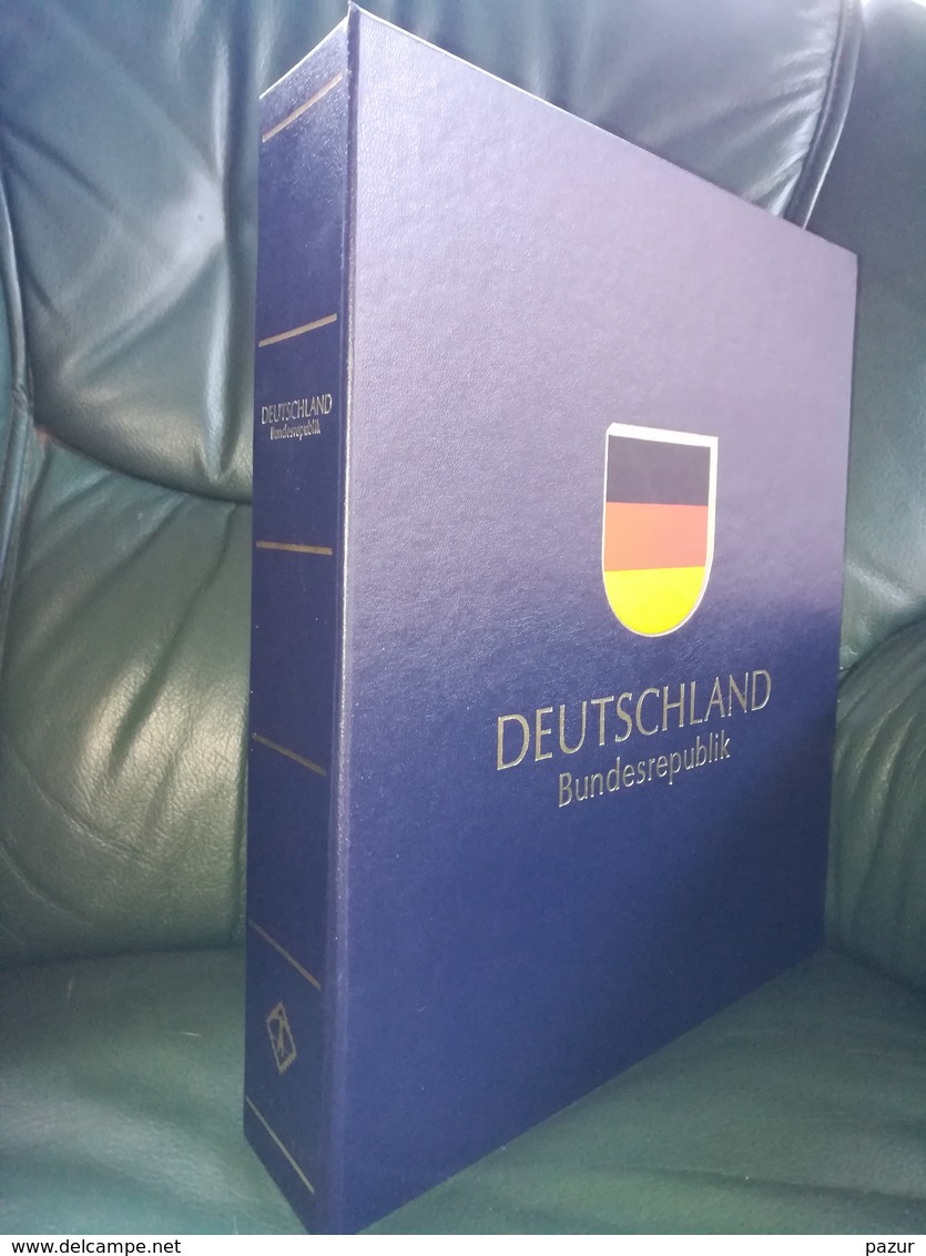 ALLEMAGNE DEUTSCHLAND Bundesrepublik  - ALBUM RELIURE ET FEUILLES LEUCHTTURM (sans Les Timbres) DE 1949 A 1986 - NEUF - Reliures Et Feuilles