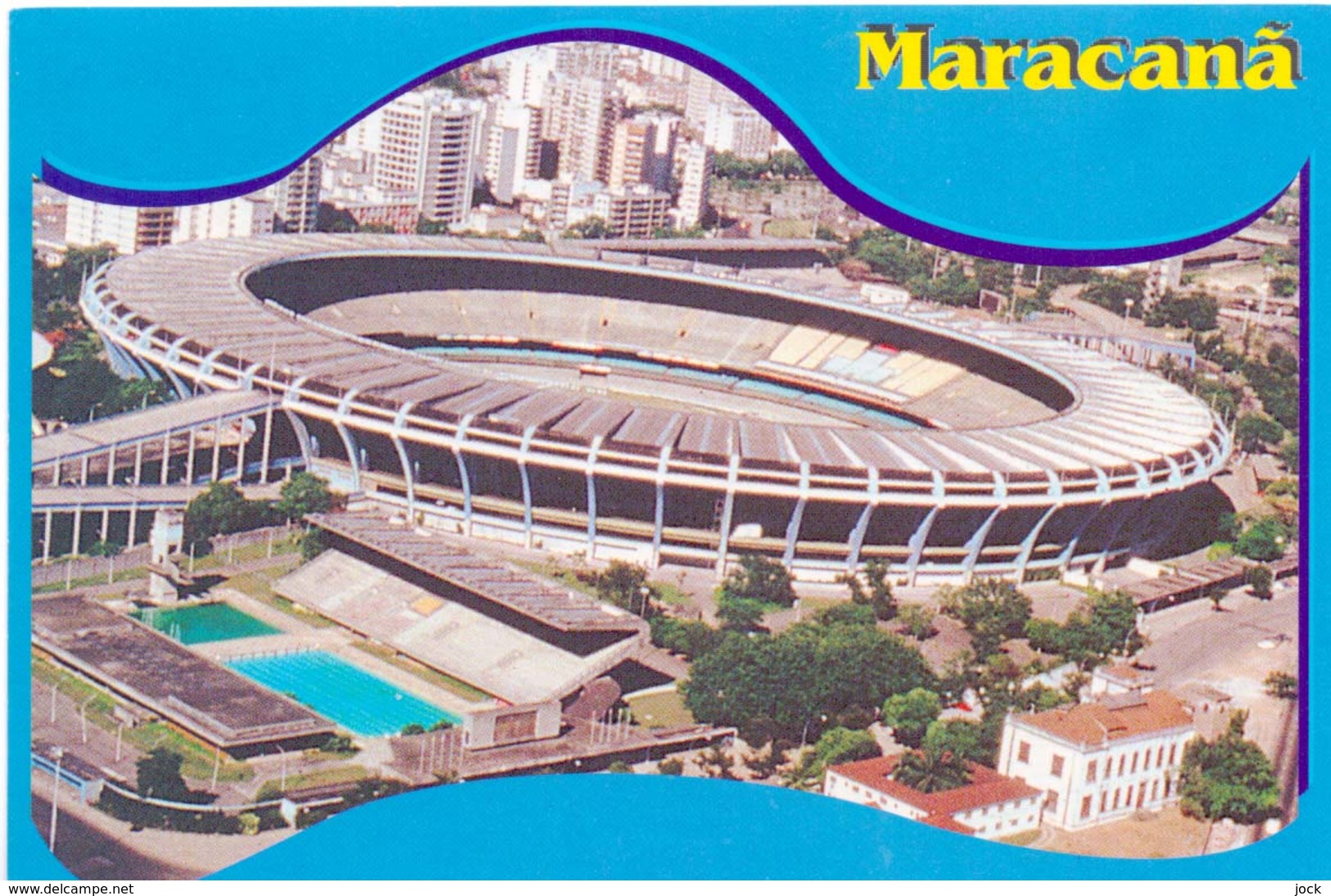 Postcard Stadium Rio De Janeiro Maracanà Brasile Stadion Stadio - Estadio - Stade - Sports - Football  Soccer - Soccer