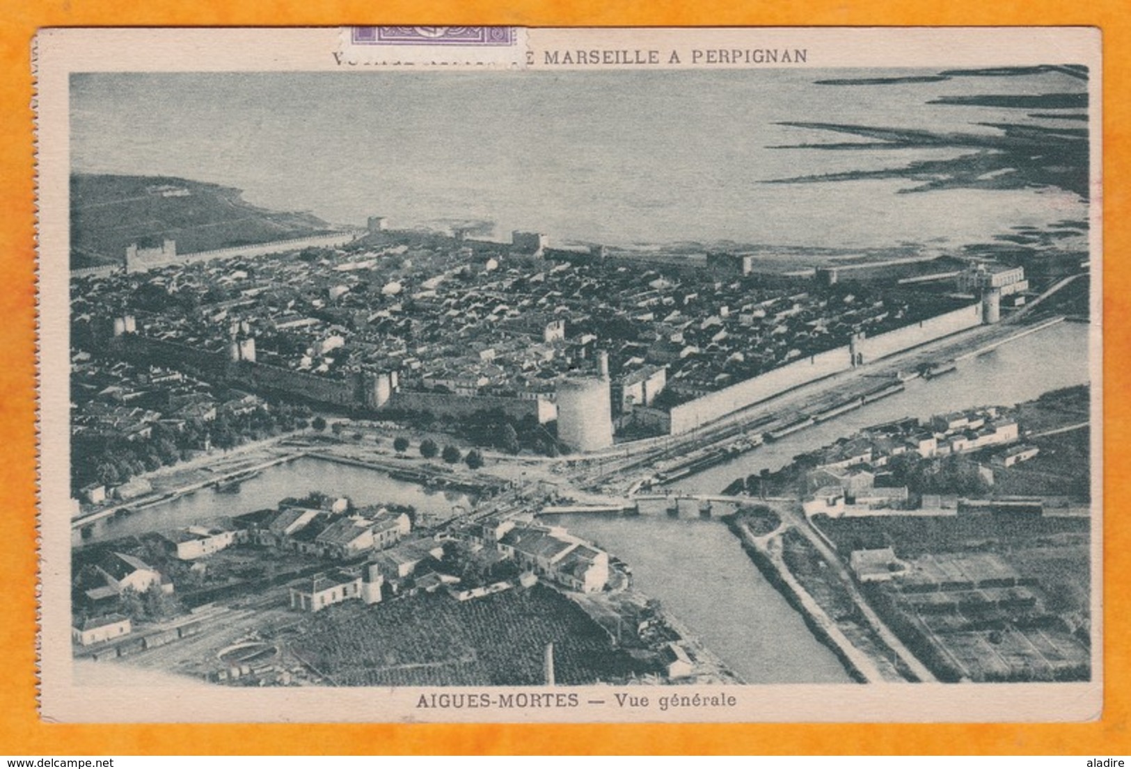 Circa 1930 - CP Postée à Bord Du Paquebot Djenné, Ligne Marseille-Casablanca - Cie Paquet - Postée à Dakar - Covers & Documents