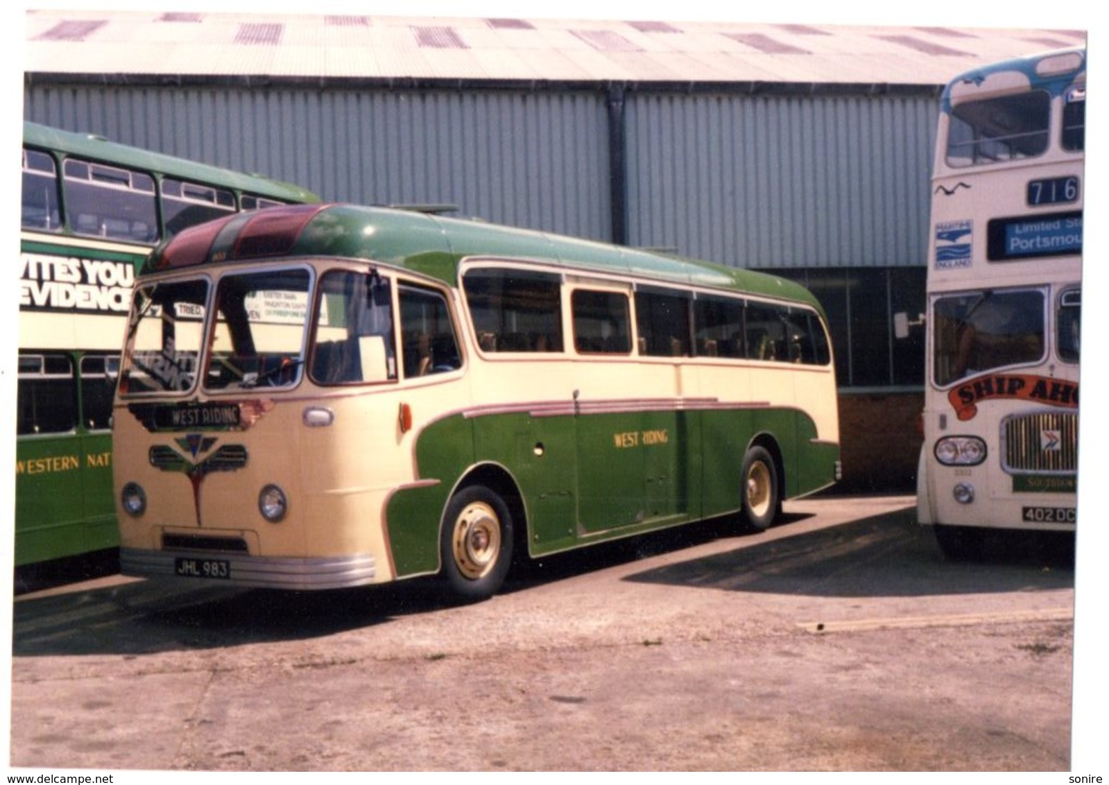 35mm ORIGINAL PHOTO BUS UK WEST RIDING - F114 - Sonstige & Ohne Zuordnung