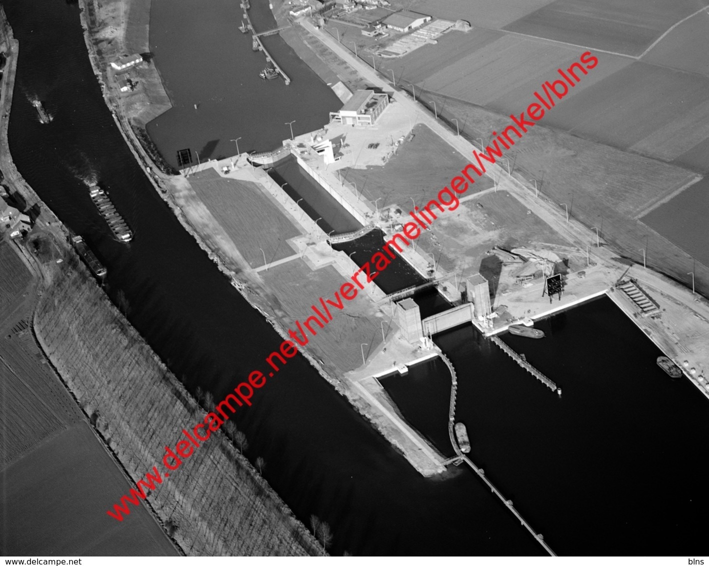 Zemst - Bouwwerken Sluis In Januari 1973 - Photo 15x23cm - Luchtfotografie - Plaatsen