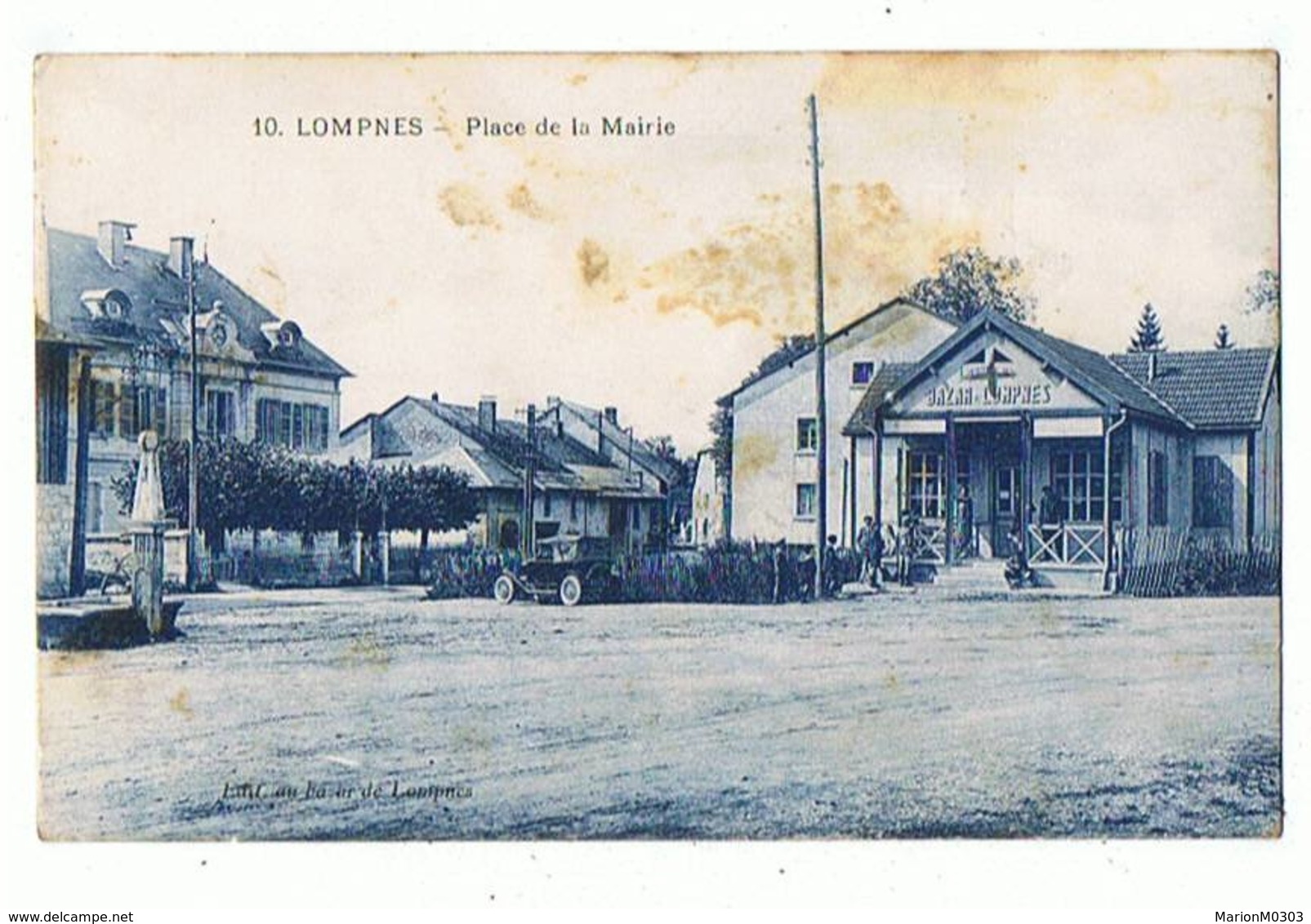 01 - LOMPNES - Place De La Mairie  - 2117 - Hauteville-Lompnes