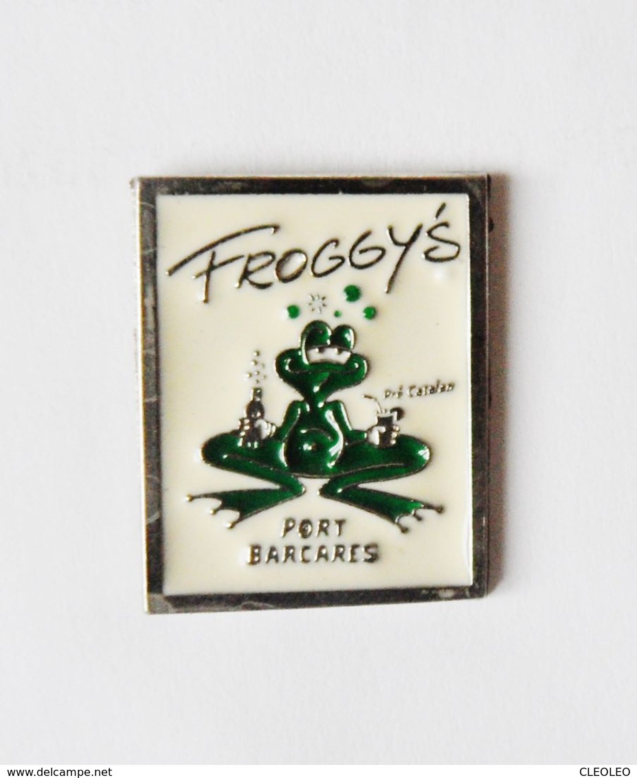 Pin's Grenouille Froggy's Port Barcares - PPM - Städte