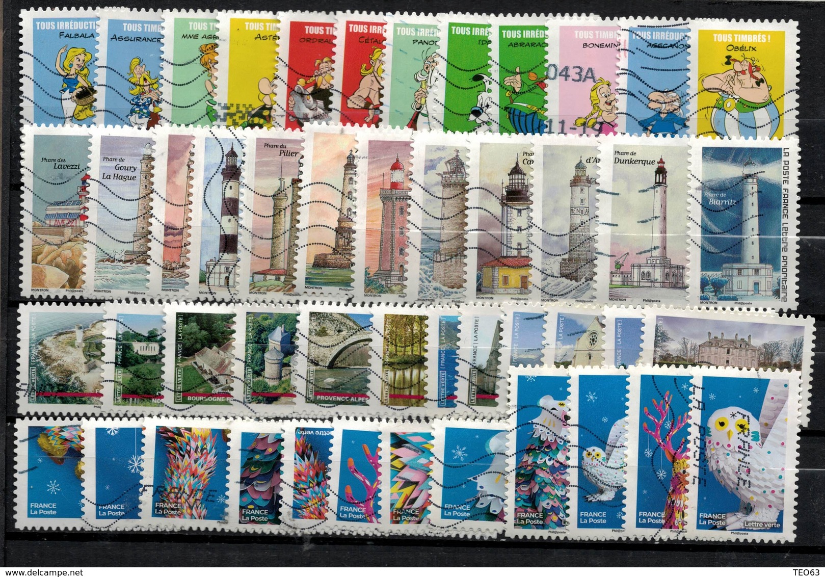 Lot 4 Séries Avec FANTASTIQUE - Used Stamps