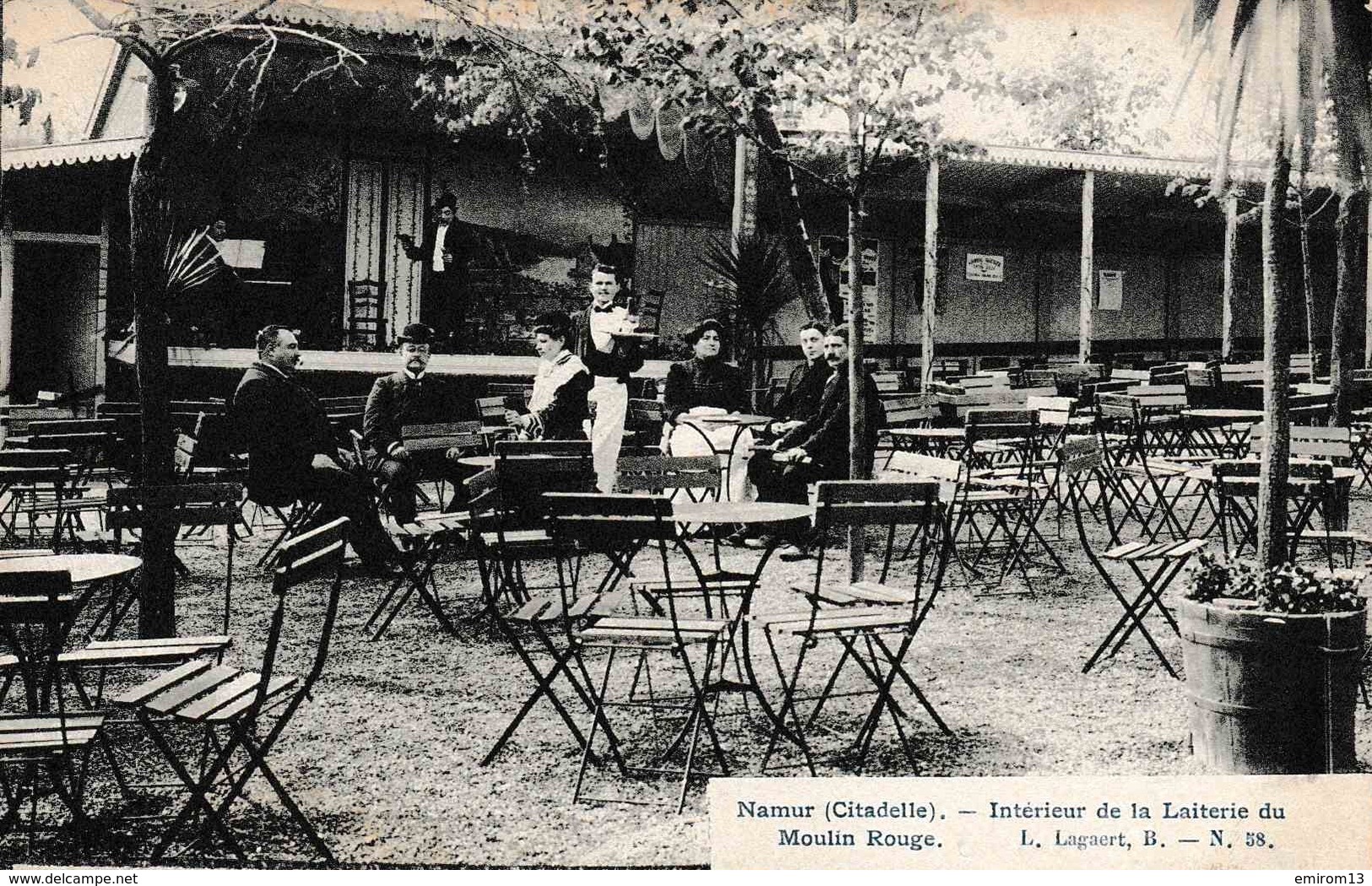 Namur Citadelle Intérieur De La Laiterie Du Moulin Rouge TOP Carte édit Lagaert N°58 - Namur