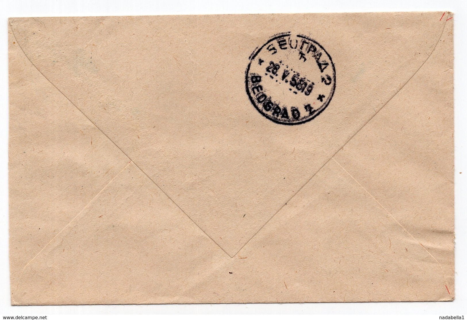 1954 YUGOSLAVIA, INDUSTRY, 1958 KRALJEVO TO BELGRADE, REGISTERED STATIONERY COVER, USED - Postal Stationery
