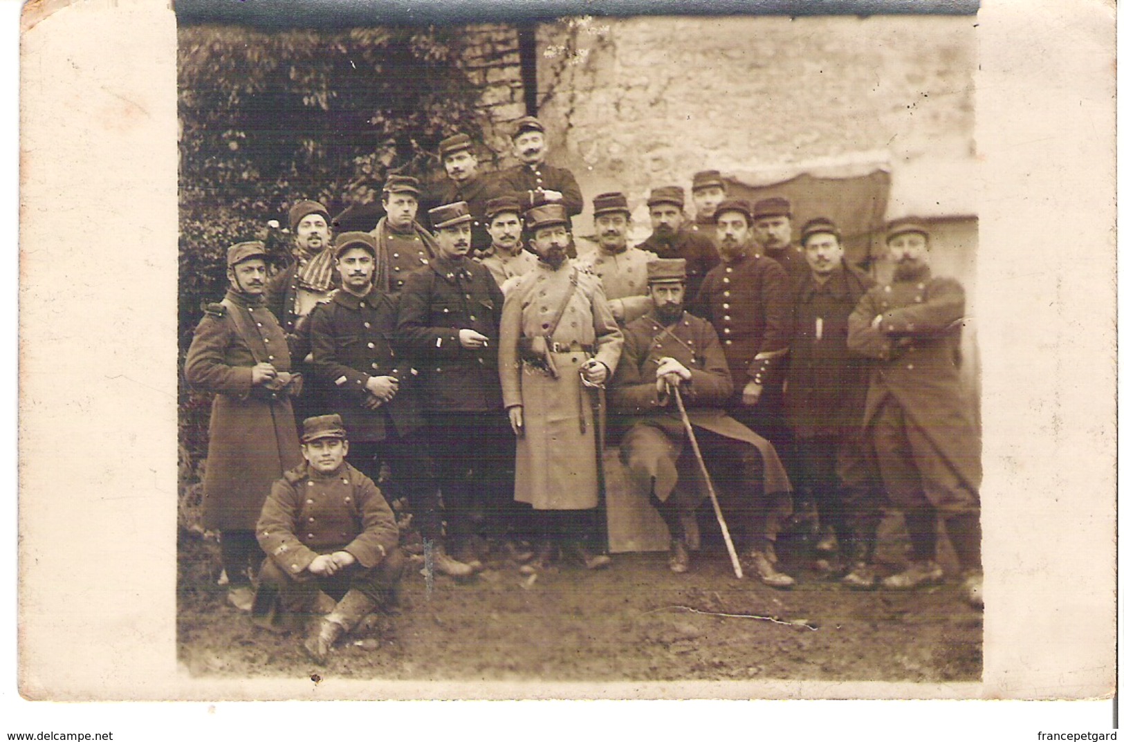 Soldats  54° Régiment D'Infanterie Etat Major De La 10° Compagnie Guerre De 1914-1915 - Guerra 1914-18