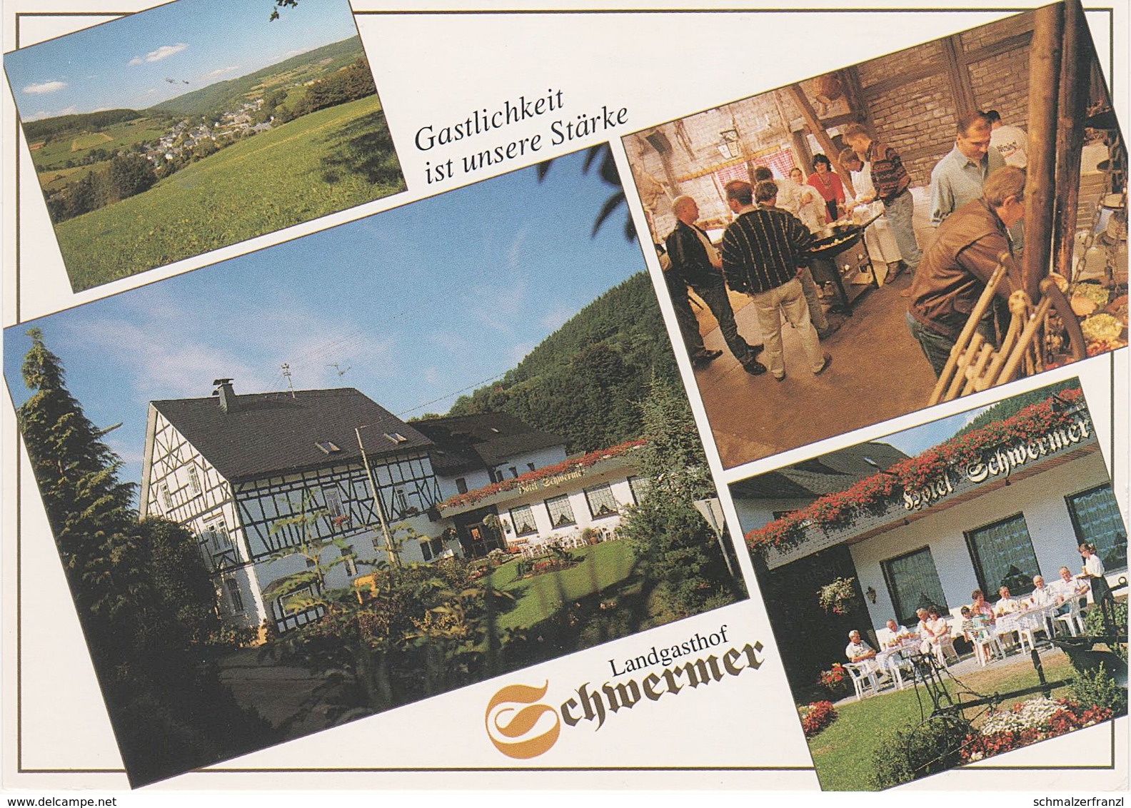 AK Kichhundem Kirchhundem Heinsberg Hotel Restaurant Gasthof Schwermer A Altenhundem Brachthausen Lennestadt Hilchenbach - Heinsberg