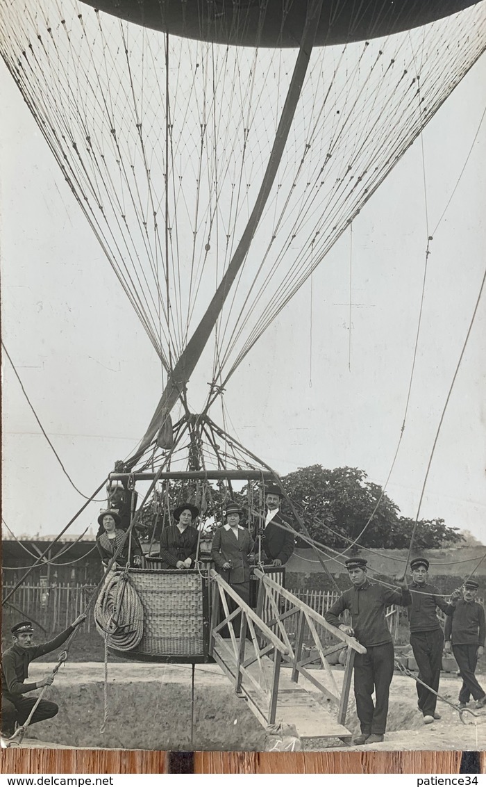 Département 69 - Lyon - Exposition De Juillet 1914 - Ascension En Ballon Captif - Photos