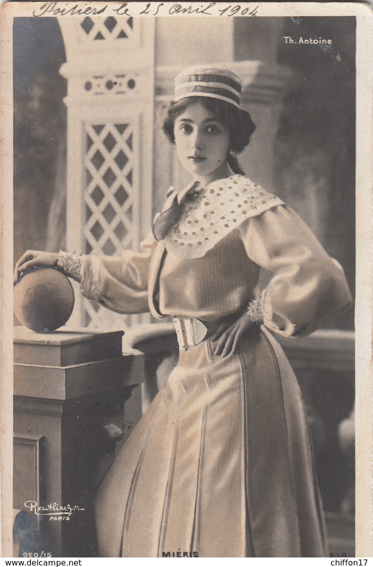 CPA  FEMME Artiste MIERIS   Reutlinger - Mujeres