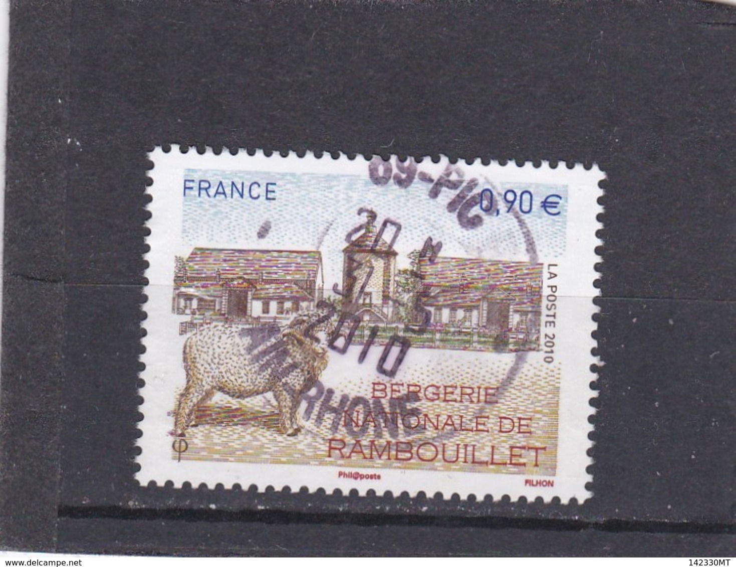 4444 Oblitéré Rond (2010) Bergerie Nationale De Rambouillet - Used Stamps