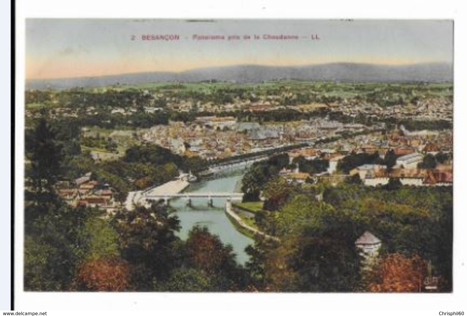 Besançon - Lot De 4 Cartes - Scannées Et Décrites - - Besancon