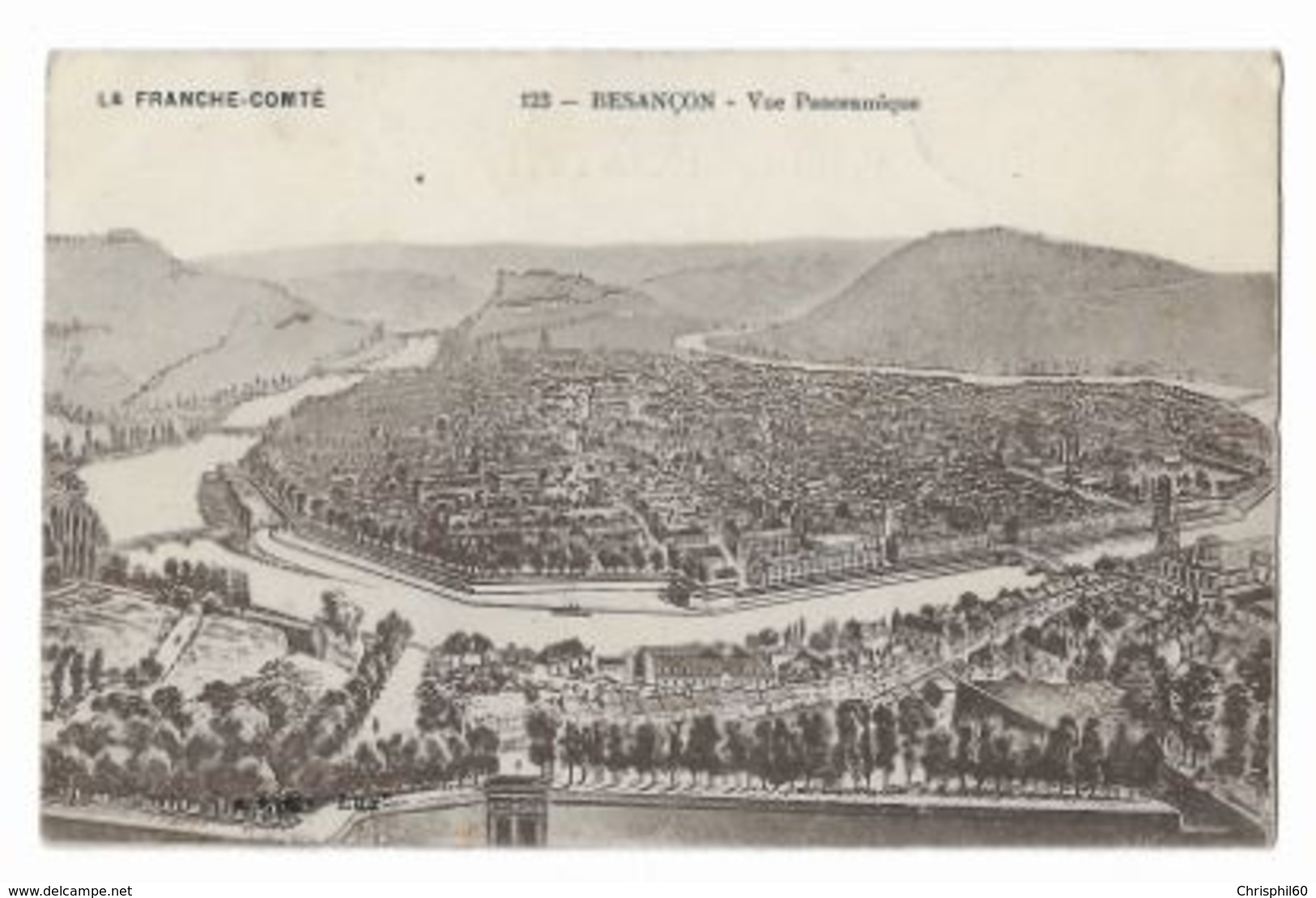 Besançon - Lot De 4 Cartes - Scannées Et Décrites - - Besancon