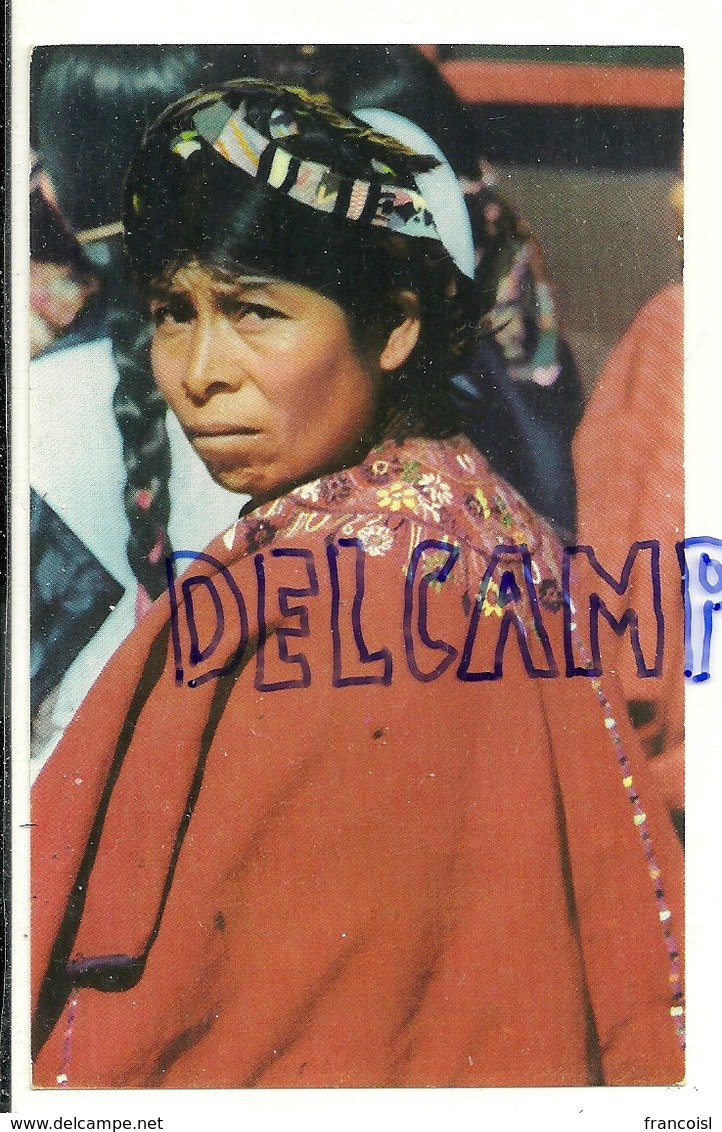 Guatemala. Femme Indienne. Sumpango. Foto Julio Zadik - Guatemala