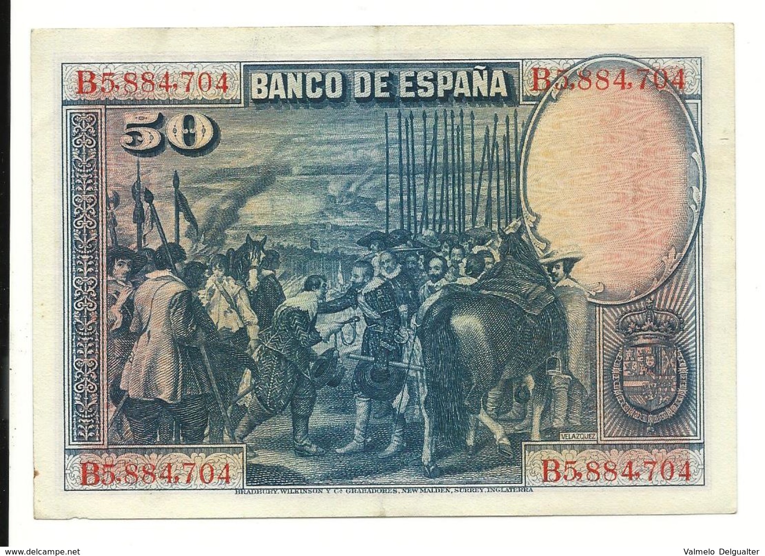 Spain 50 Pesetas 1928 EF - 50 Pesetas