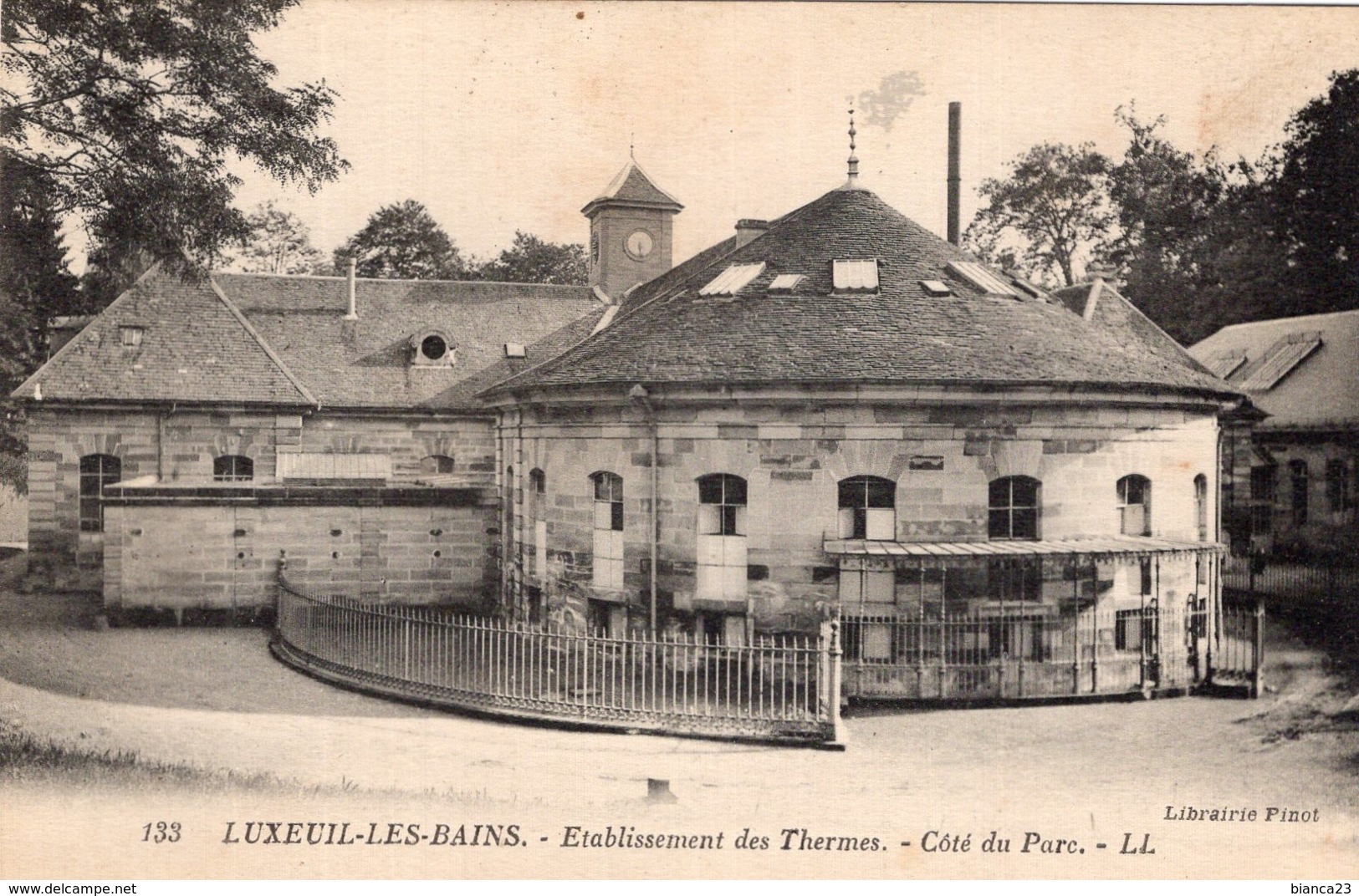 B64683 Cpa Luxeuil Les Bains - Etablissement Des Thermes - Luxeuil Les Bains