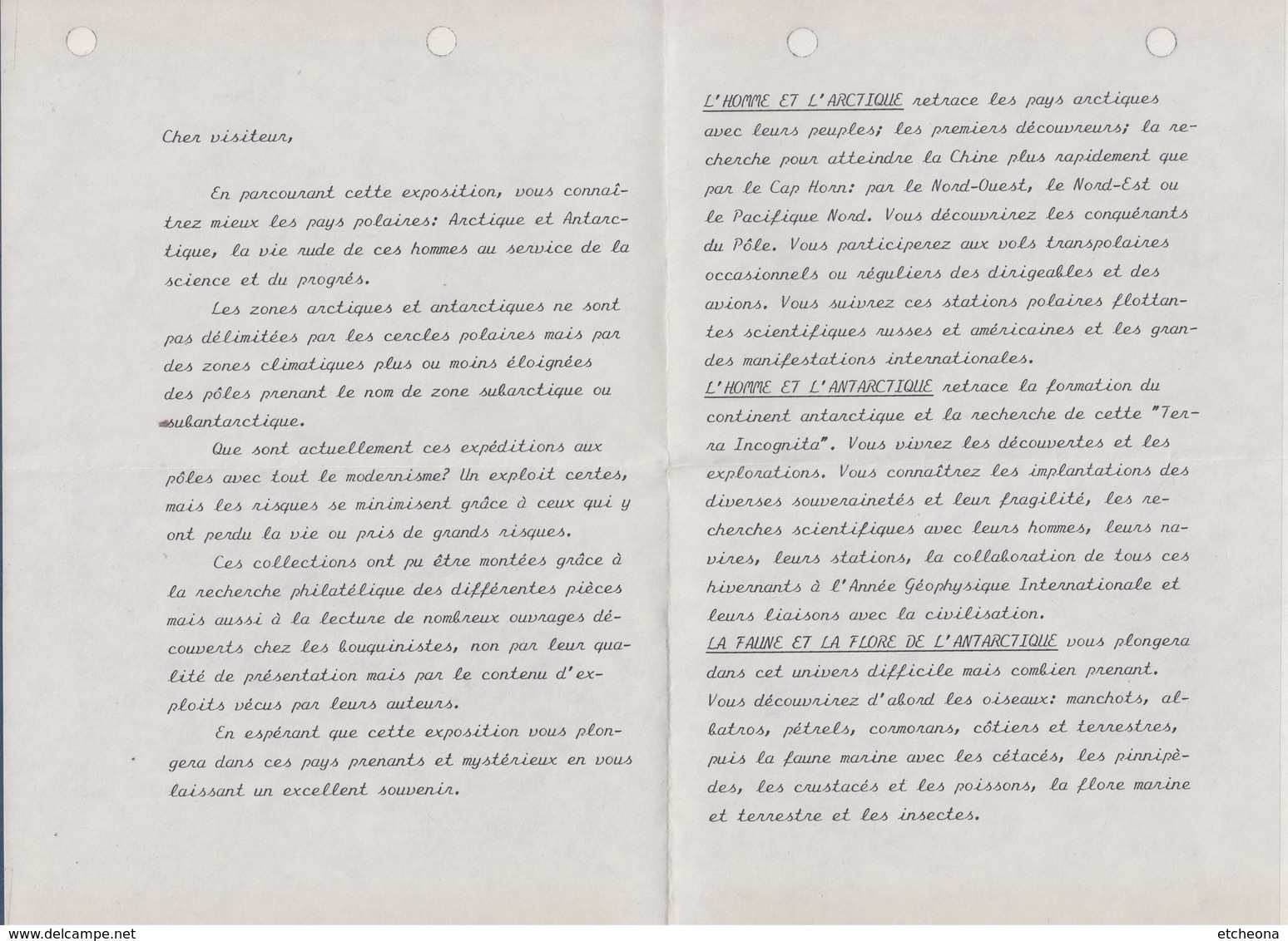 Musée De L'Arctique à Tournay 10.6.89 Exposition Philatélique Sur Arctique & Antarctique 10.6 Au 4.9.89 N°2586 + Guide - Événements & Commémorations