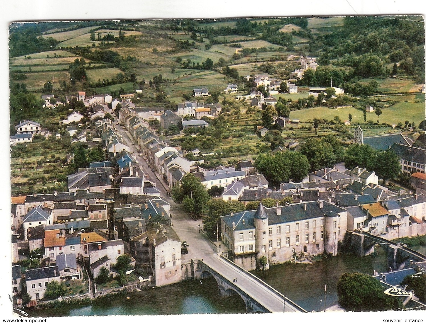 CP Brassac Sur Agout Vue Générale Aérienne 81 Tarn - Brassac