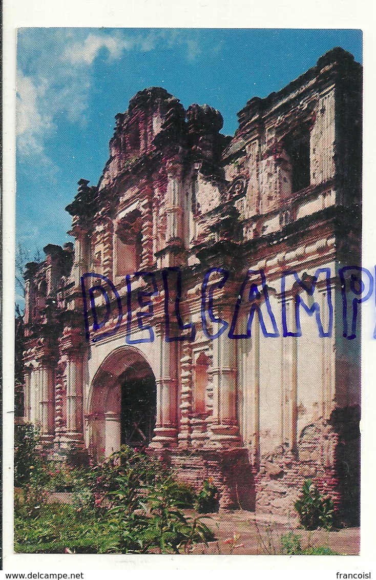 Guatemala. Ruines De L'église San José. Foto Julio Zadik - Guatemala