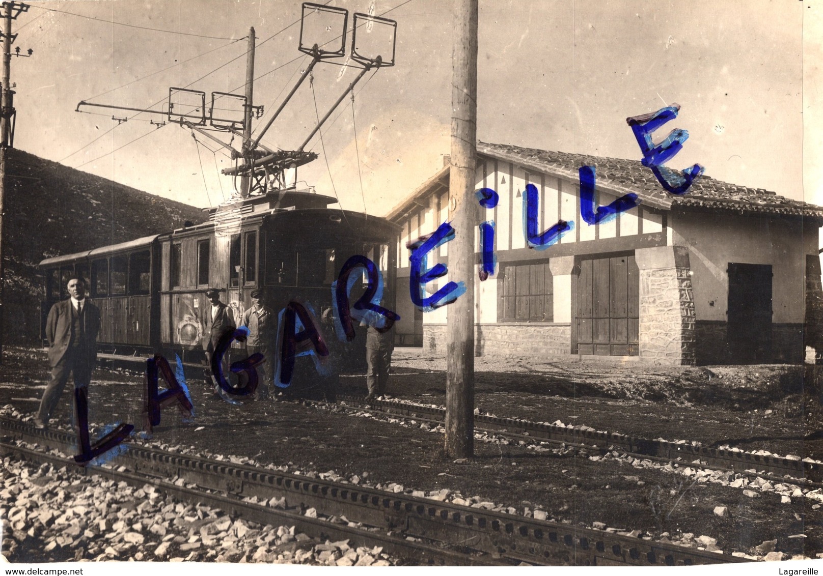 Pays Basque (64), Tramway D'Hendaye, Train De La Rhune, 1925 - Trains