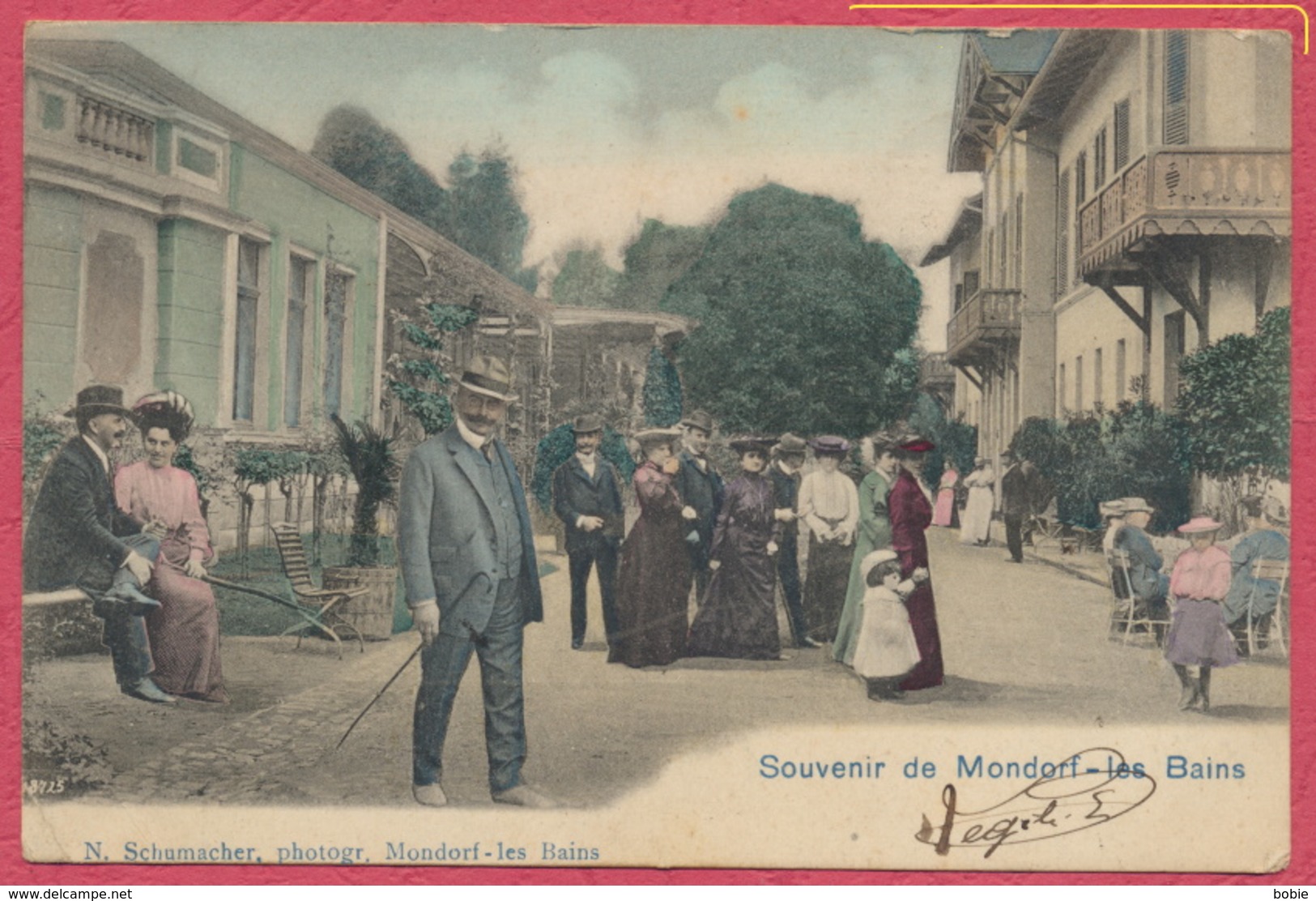 Souvenir De Mondorf-les-Bains  Luxembourg - Couleur 1905 - Edit. N. Schumacher N° 8725 - Mondorf-les-Bains