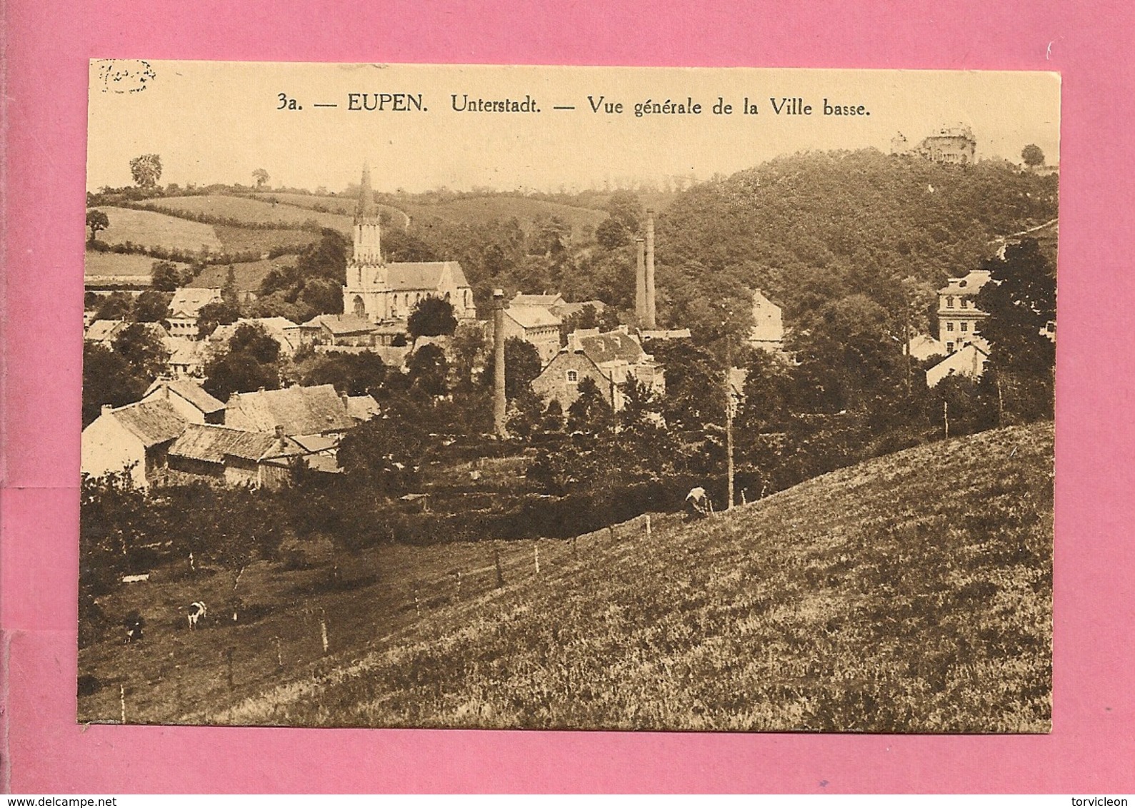 C.P. Eupen  =   Unterstadt  :  Vue  Générale  De La Ville Basse - Eupen