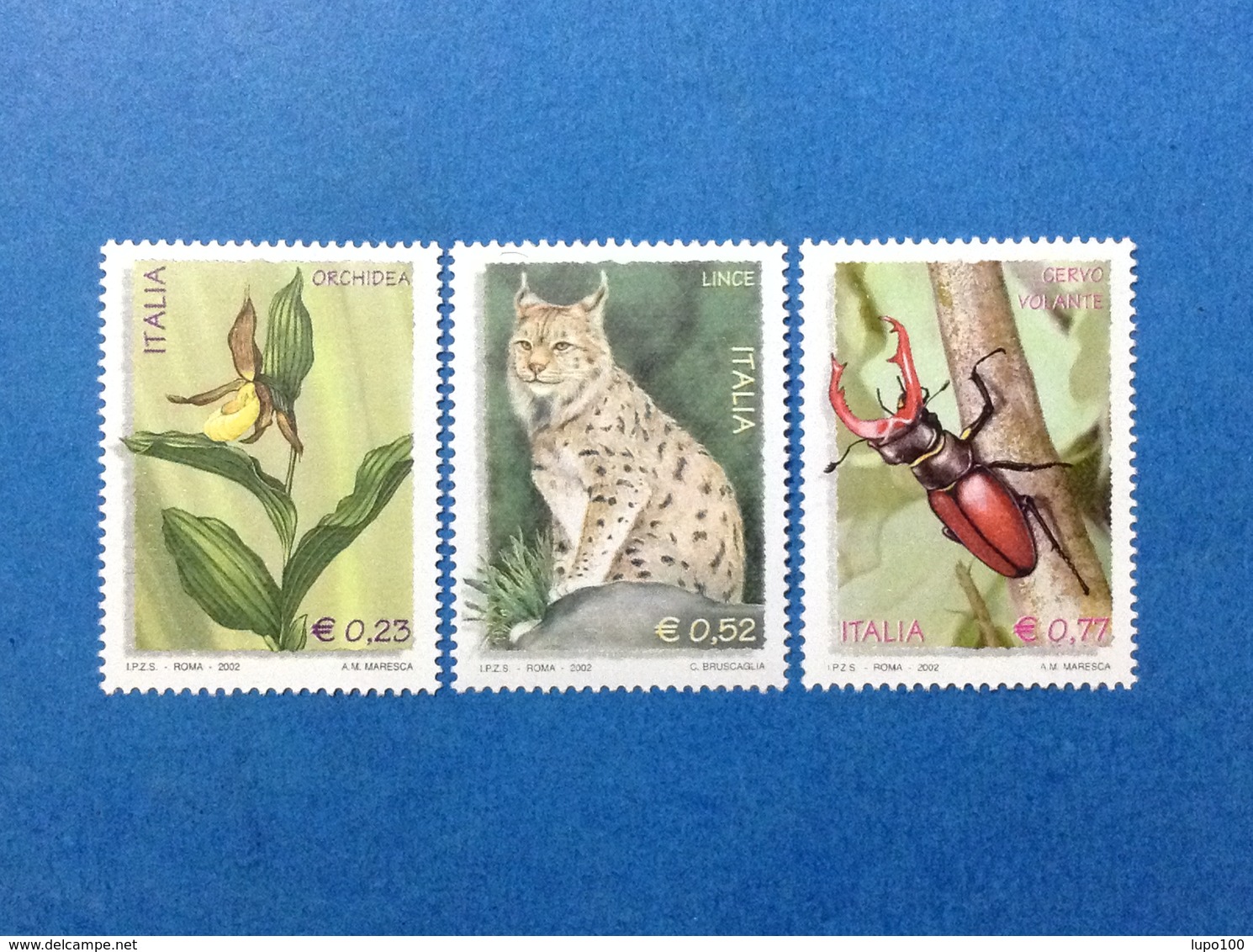 2002 ITALIA AMBIENTE E NATURA FRANCOBOLLI NUOVI ITALY STAMPS NEW MNH** - 2001-10: Neufs