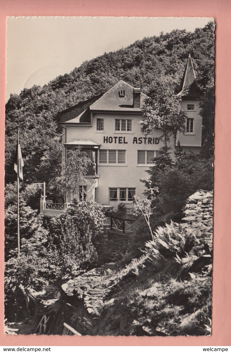 OLD POSTCARD -   NOTE - HOTEL ASTRID - ESCH SUR SURE - - Esch-sur-Sure