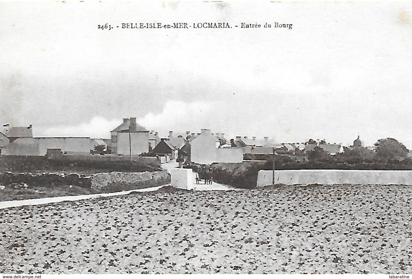 56)  BELLE ISLE En MER  - LOCMARIA  - Entrée Du Bourg - Belle Ile En Mer
