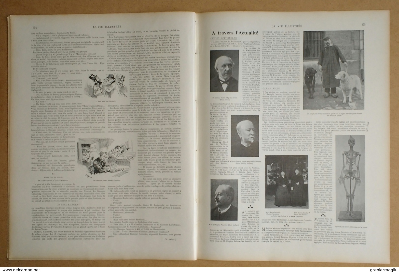 La Vie illustrée n°171 du 24/01/1902 La justice militaire compagnie de discipline et pénitenciers - Décorateur Jambon