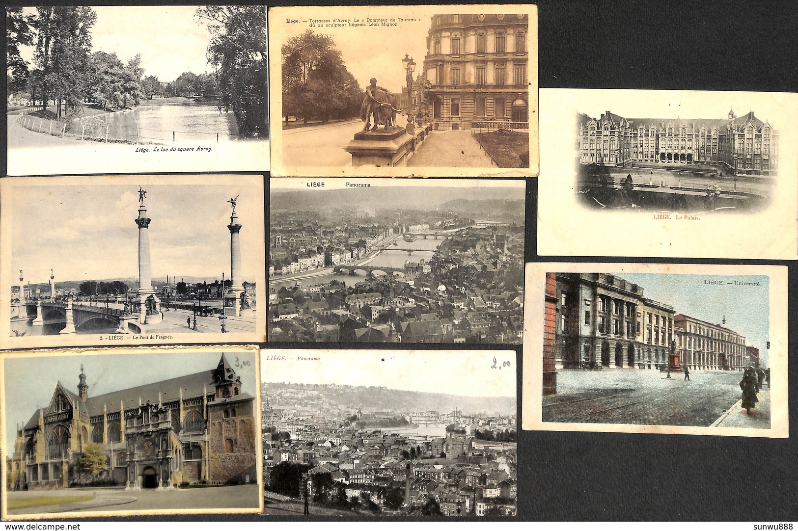 Liège - Lot 16 Cartes - Belle Sélection, Petit Prix (lot 4) - Liege