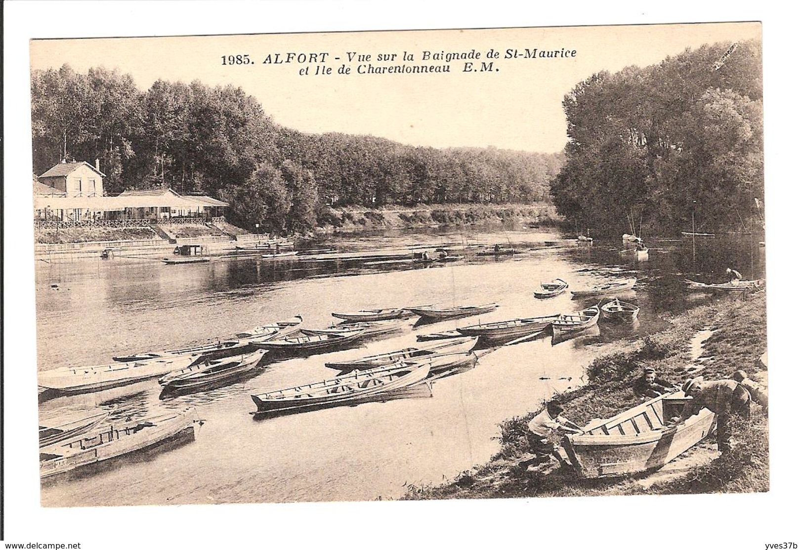 ALFORT - Vue Sur La Baignade De St-Maurice Et Ile De Charentonneau - Alfortville